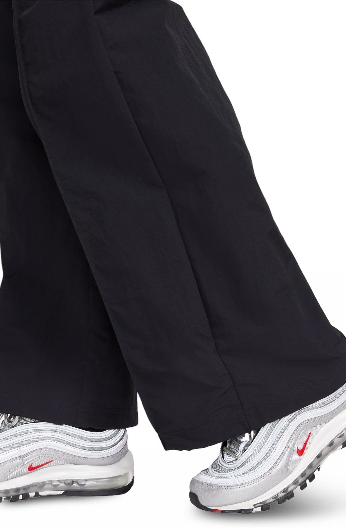 NIKE Everything Wovens Mid-Rise Open-Hem Pants FQ3588 010