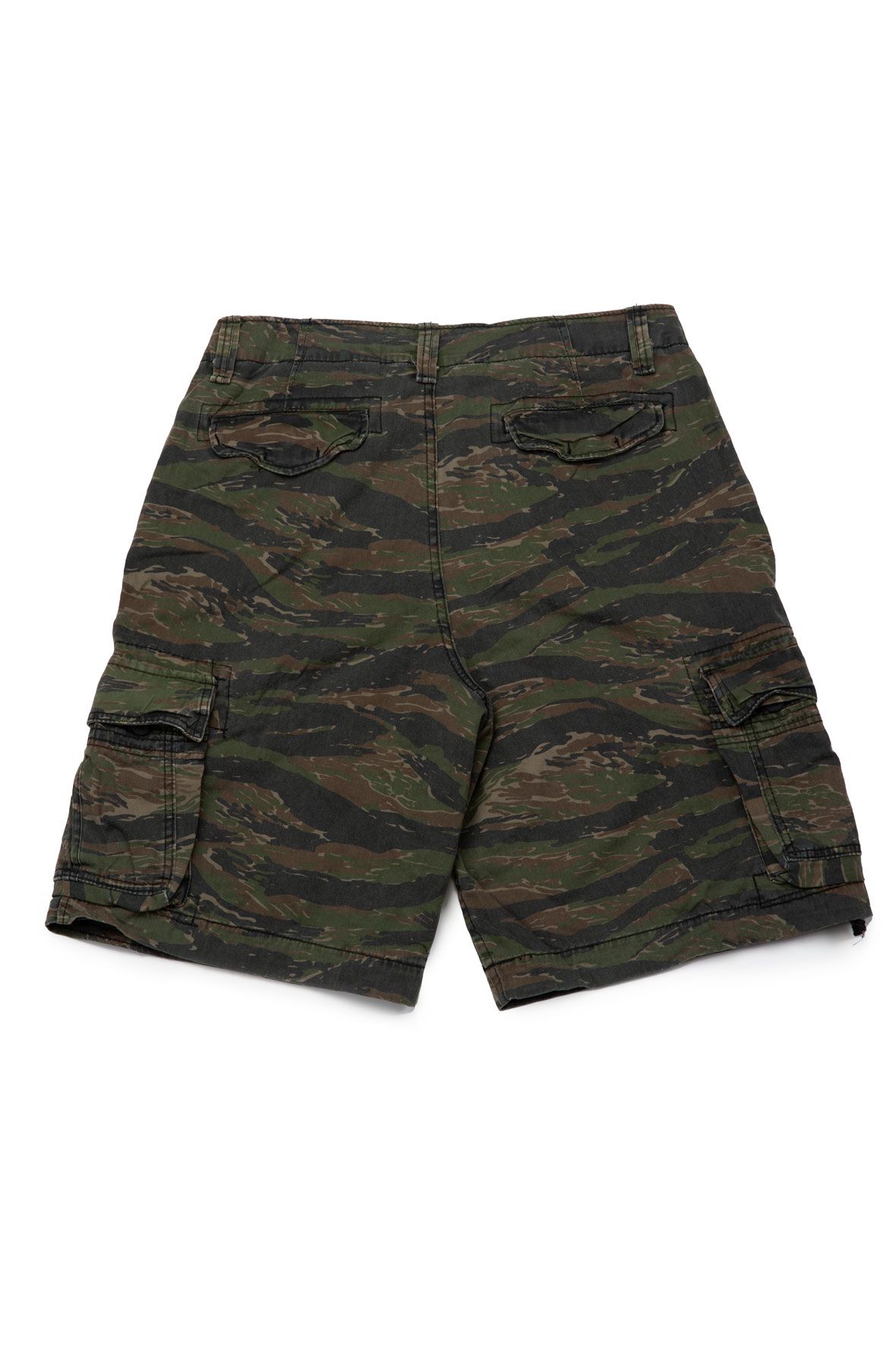 Vintage Camo Infantry Utility Shorts in Tiger Stripe Camo