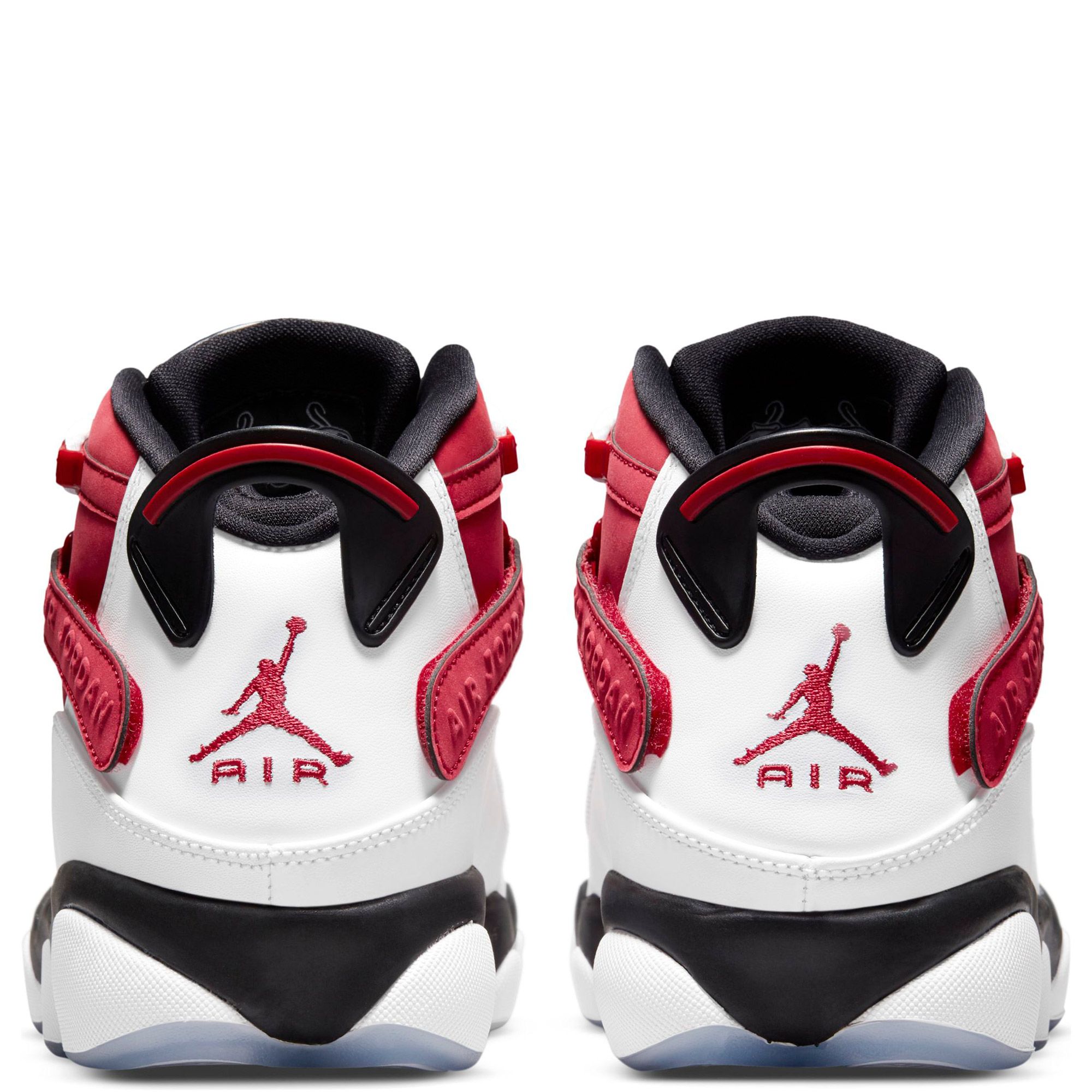 Jordan 6 Rings Basketball Shoes Mens White Black Speckle 322992-106 High Top JORDAN 6 Rings 322992 106 - Shiekh main image 4