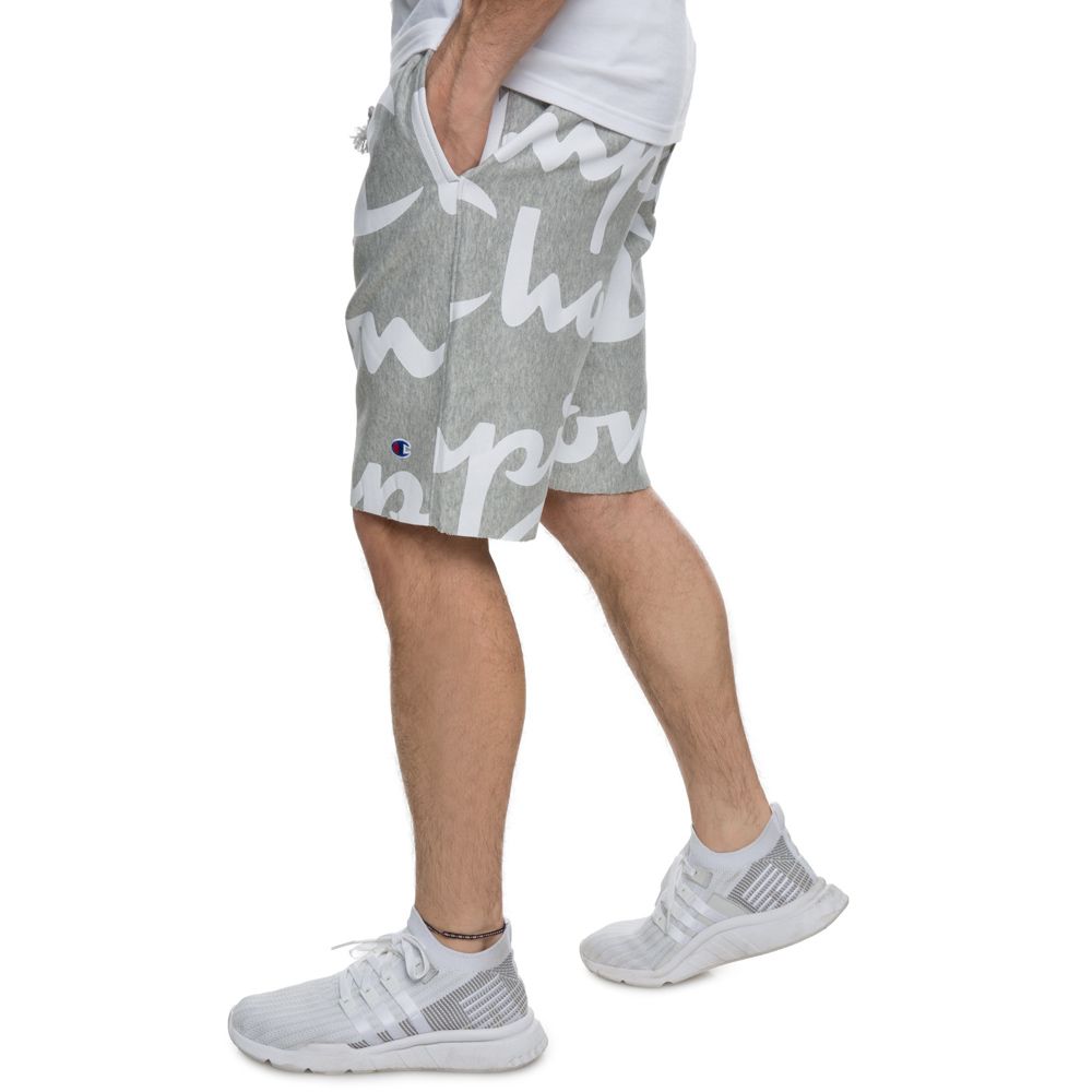 CHAMPION REVERSE WEAVE ALLOVER PRINT SHORTS 89597P 11567 CW07 LQL Shiekh