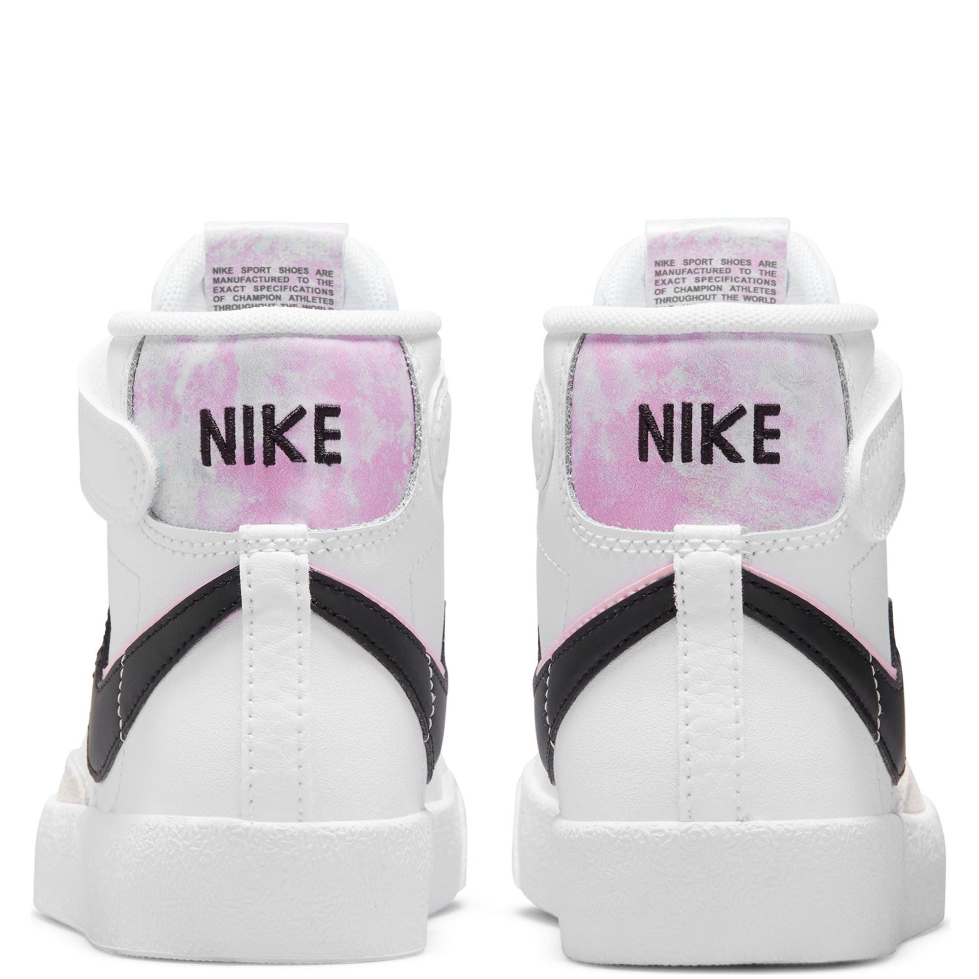 NIKE Blazer newest 77 Double Swoosh White Pink Preschool Shoes DD1848-101 KIDS Size 12C