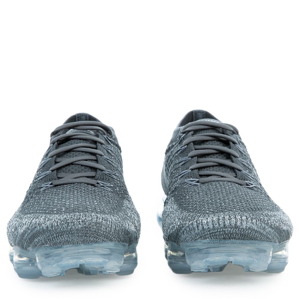 Nike air vapormax flyknit (dark grey / black - clearance wolf grey - pure platinum)