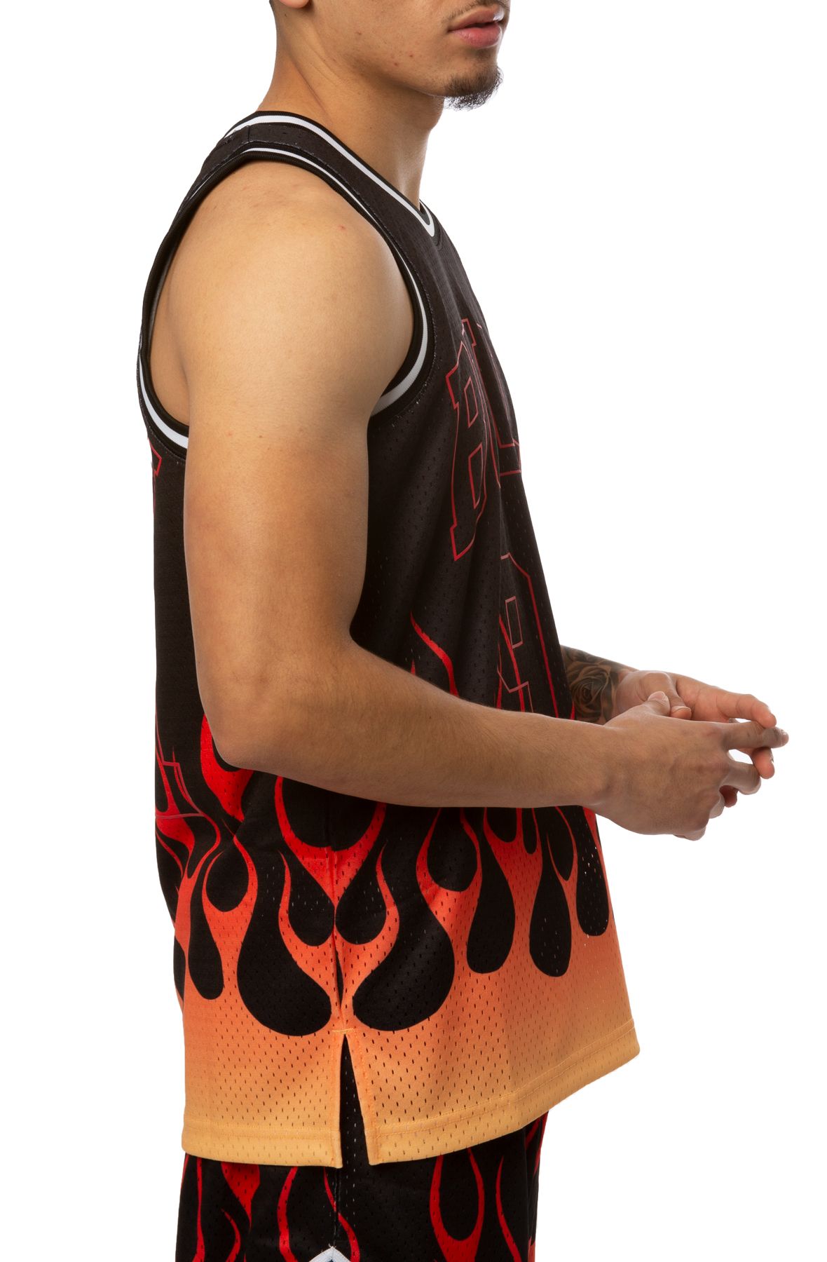 Maillot Chicago Bulls Dennis Rodman 91 Mitchell & Ness - Noir Dégradé, Taille L, Neuf Avec étiquettes