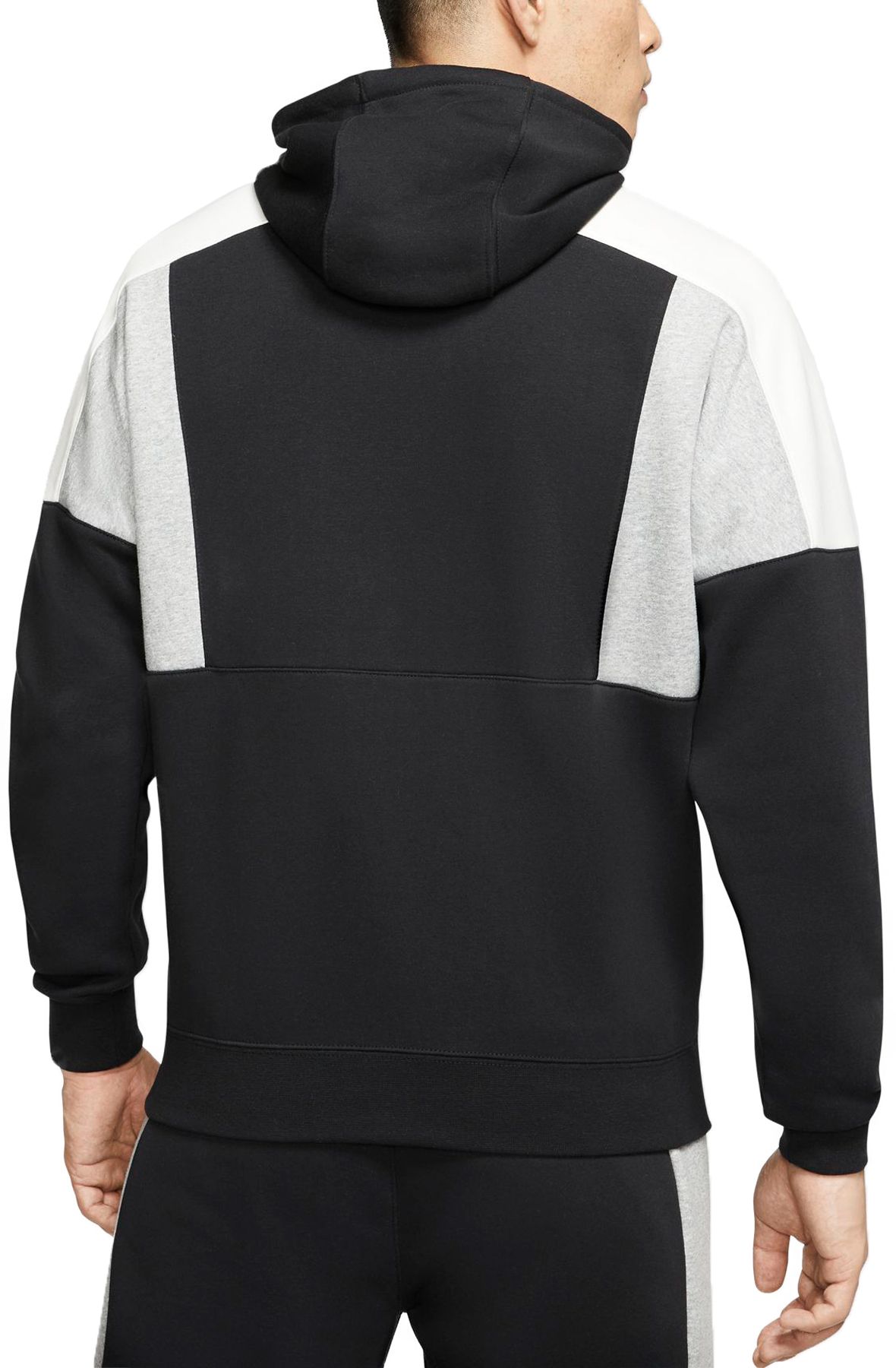 nike men's sportswear colorblock pullover hoodie