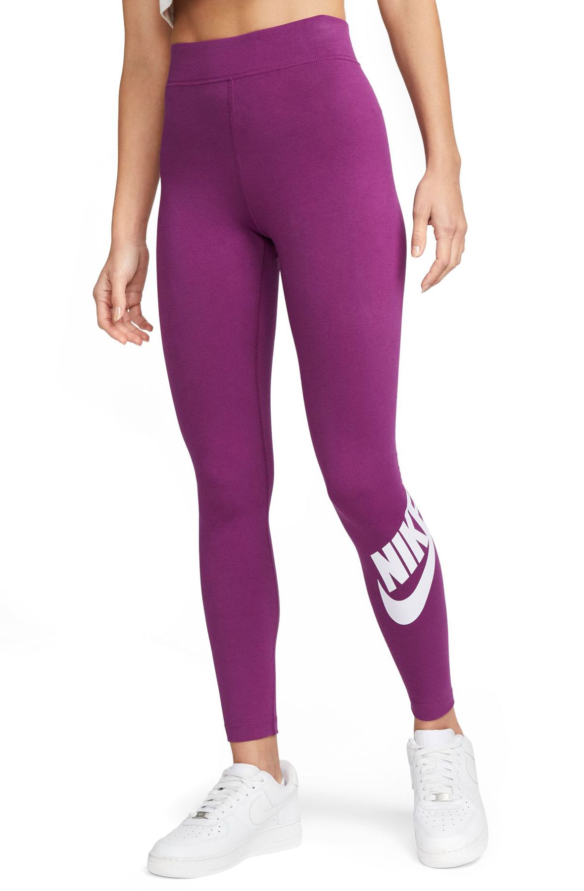 Nike Women's Air High-Rise All Over Print Leggings-Purple - Hibbett