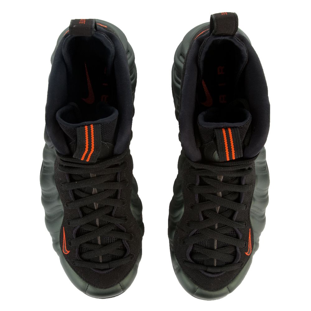 Mens Nike Air Foamposite Pro Sequoia Black Team Orange 624041-304 