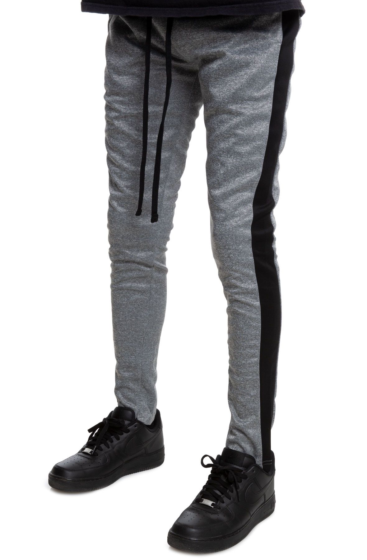 puma solid men's grey track pants