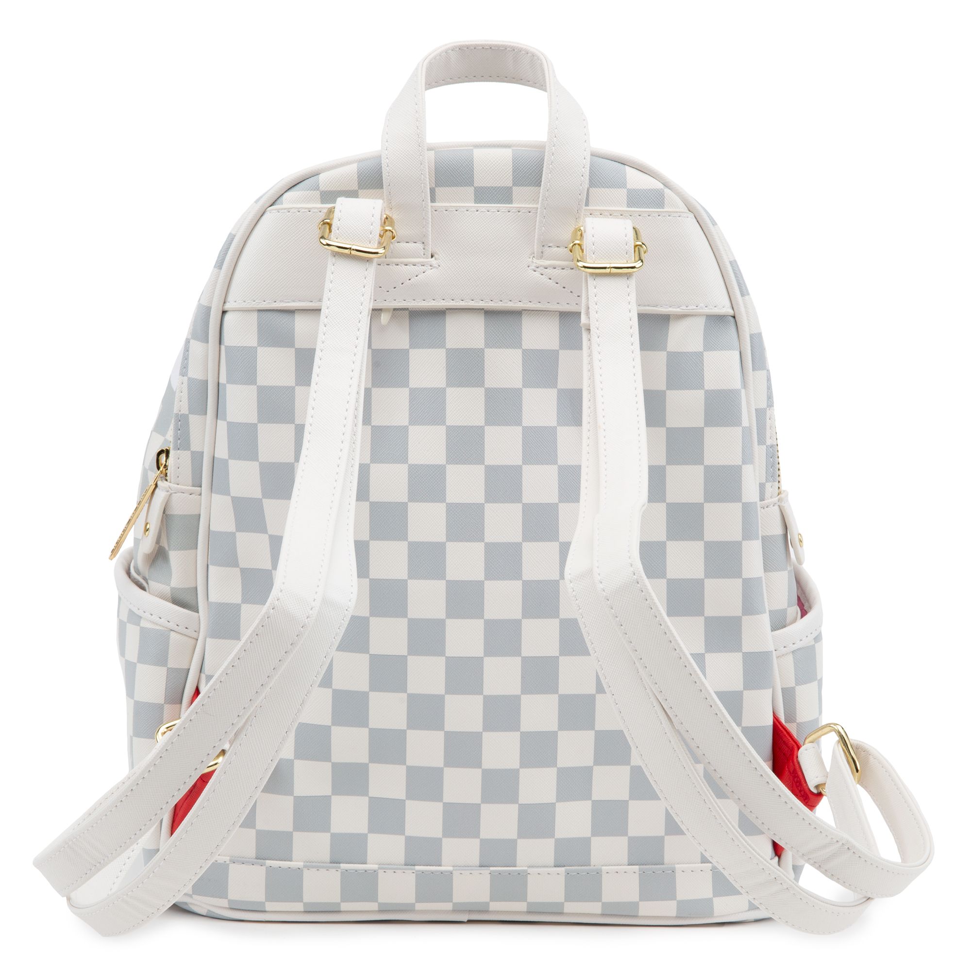 bts leather backpack