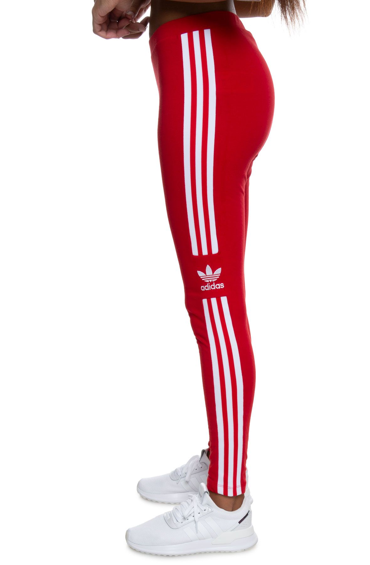 Adidas Trefoil Women's Tights Red