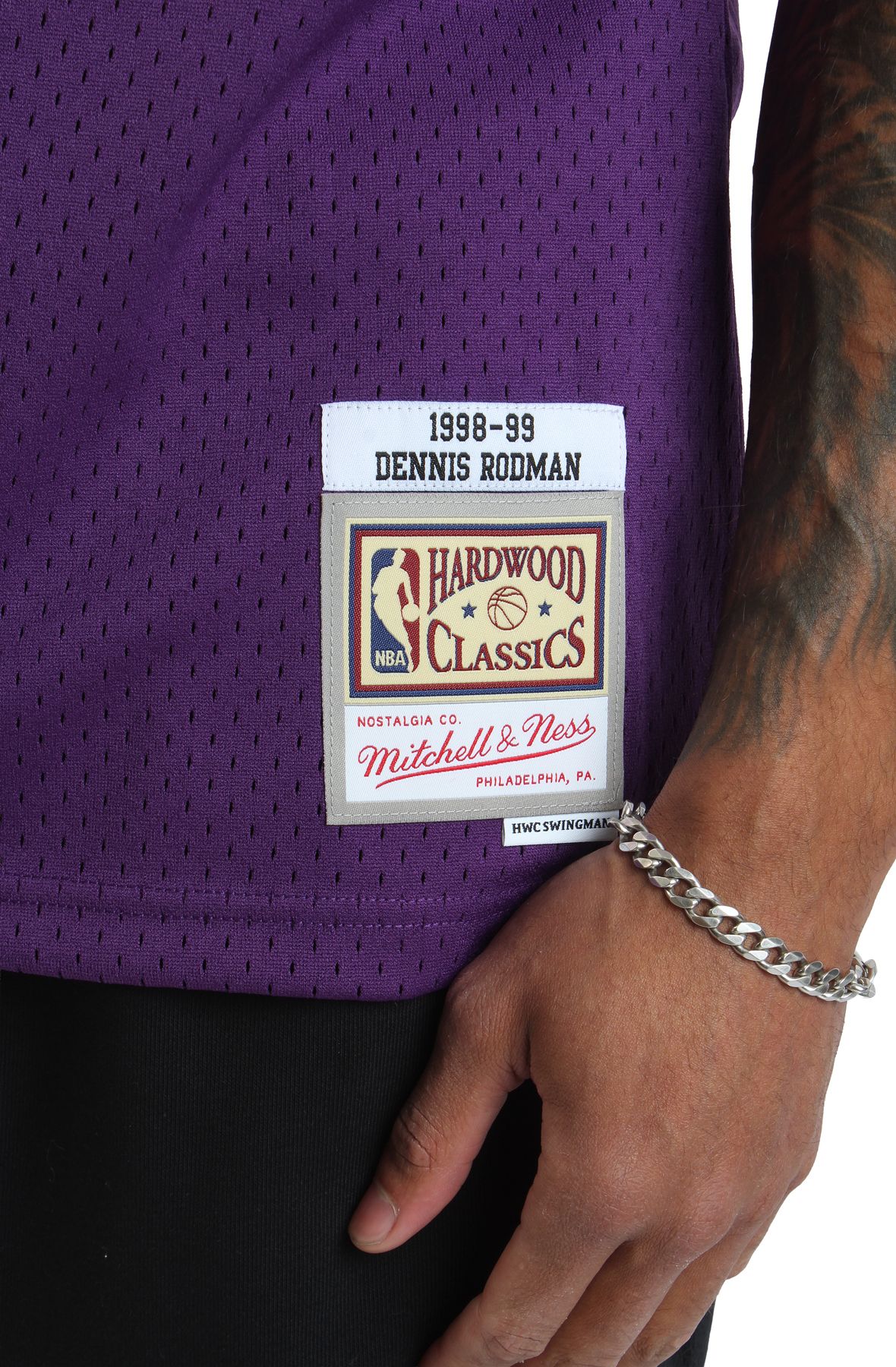 MITCHELL AND NESS NBA Los Angeles Lakers Dennis Rodman #73 '98-'99