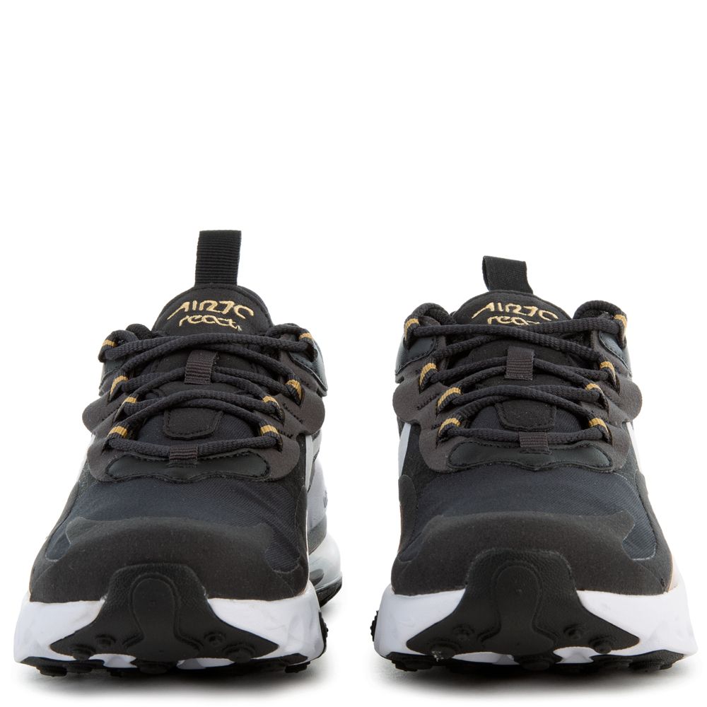 Nursery air max 270 react trainer on sale anthracite / black / metallic gold