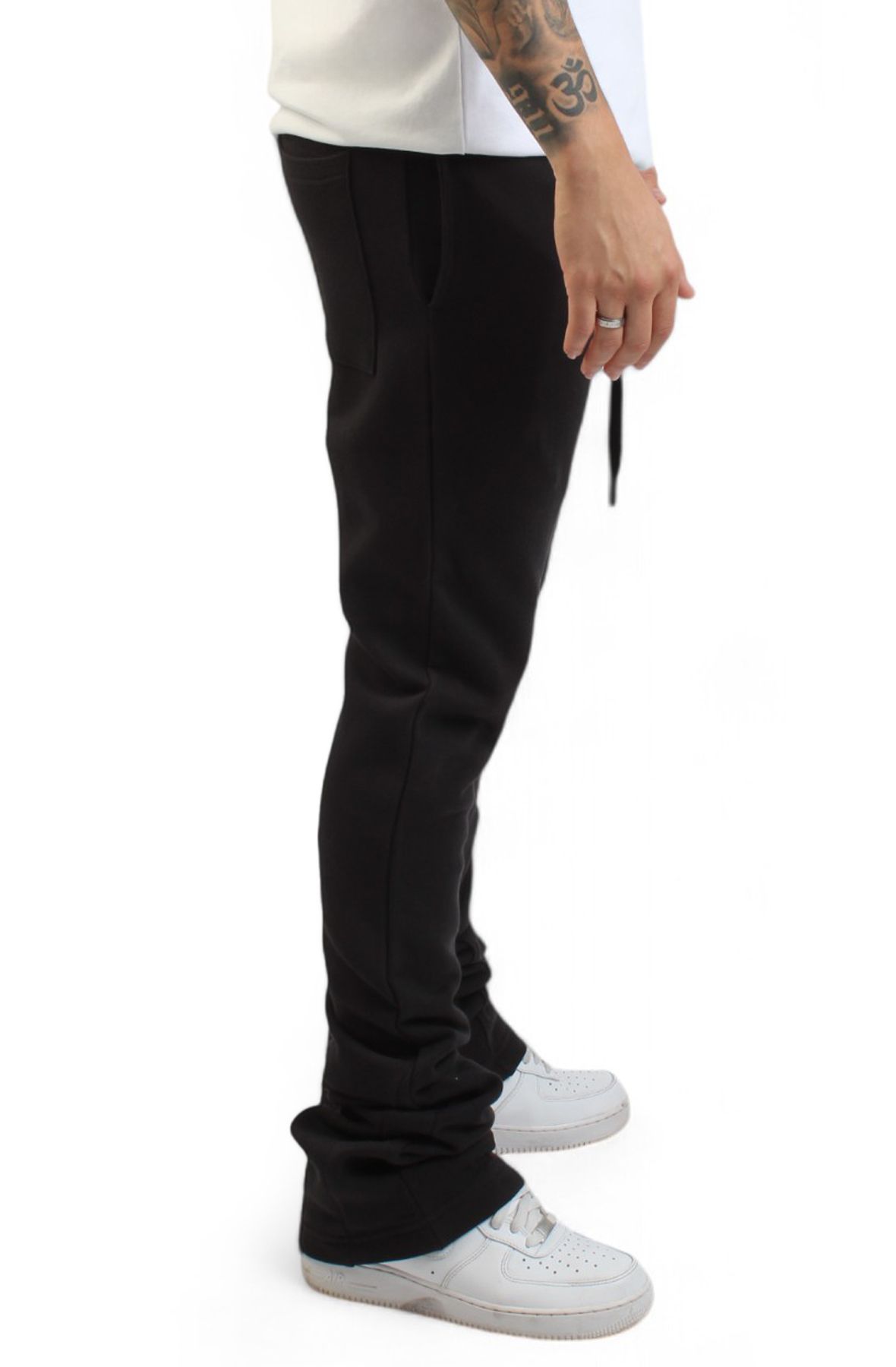 【HI FI FNK】Suke Dyeing Pants Smoke Siwa Denim Pants - HIFIFNK | 60% - Asian Fashion