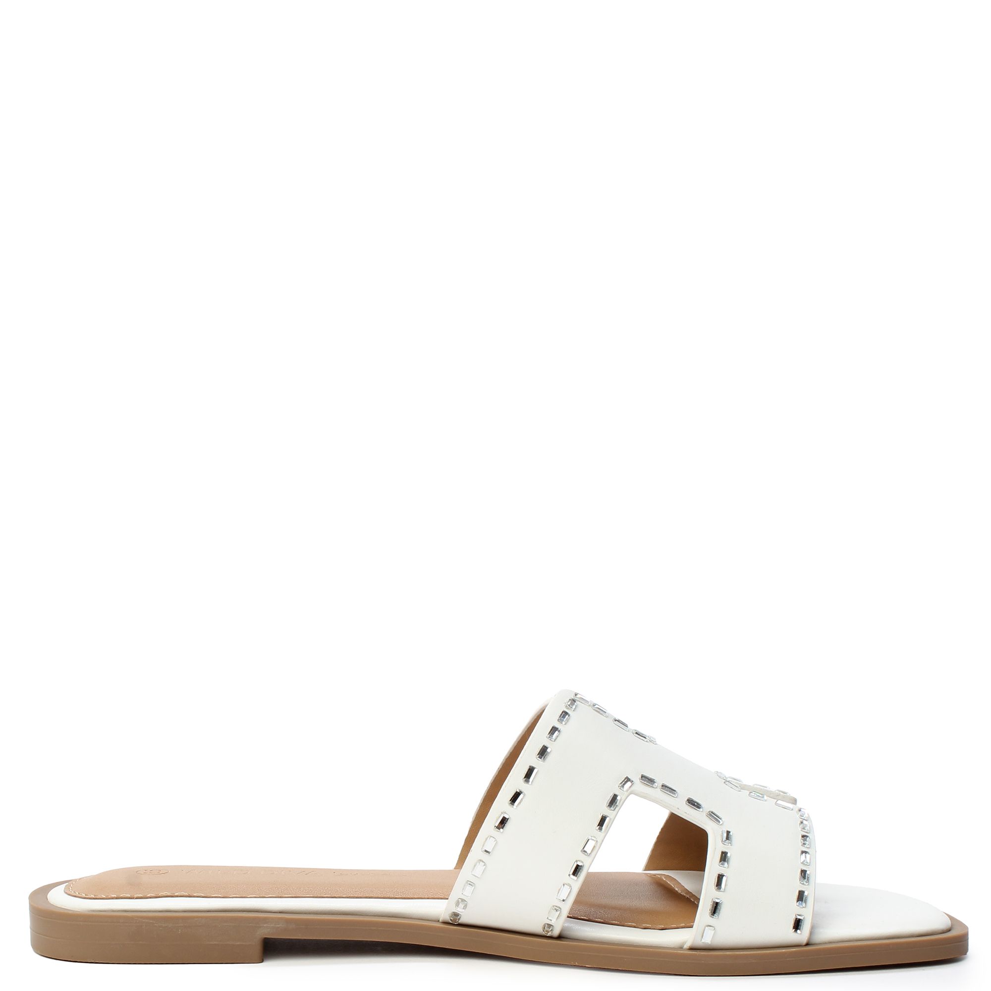 LEGEND FOOTWEAR INC Belize-01 Flat Sandal BELIZE-01C-WHT - Shiekh