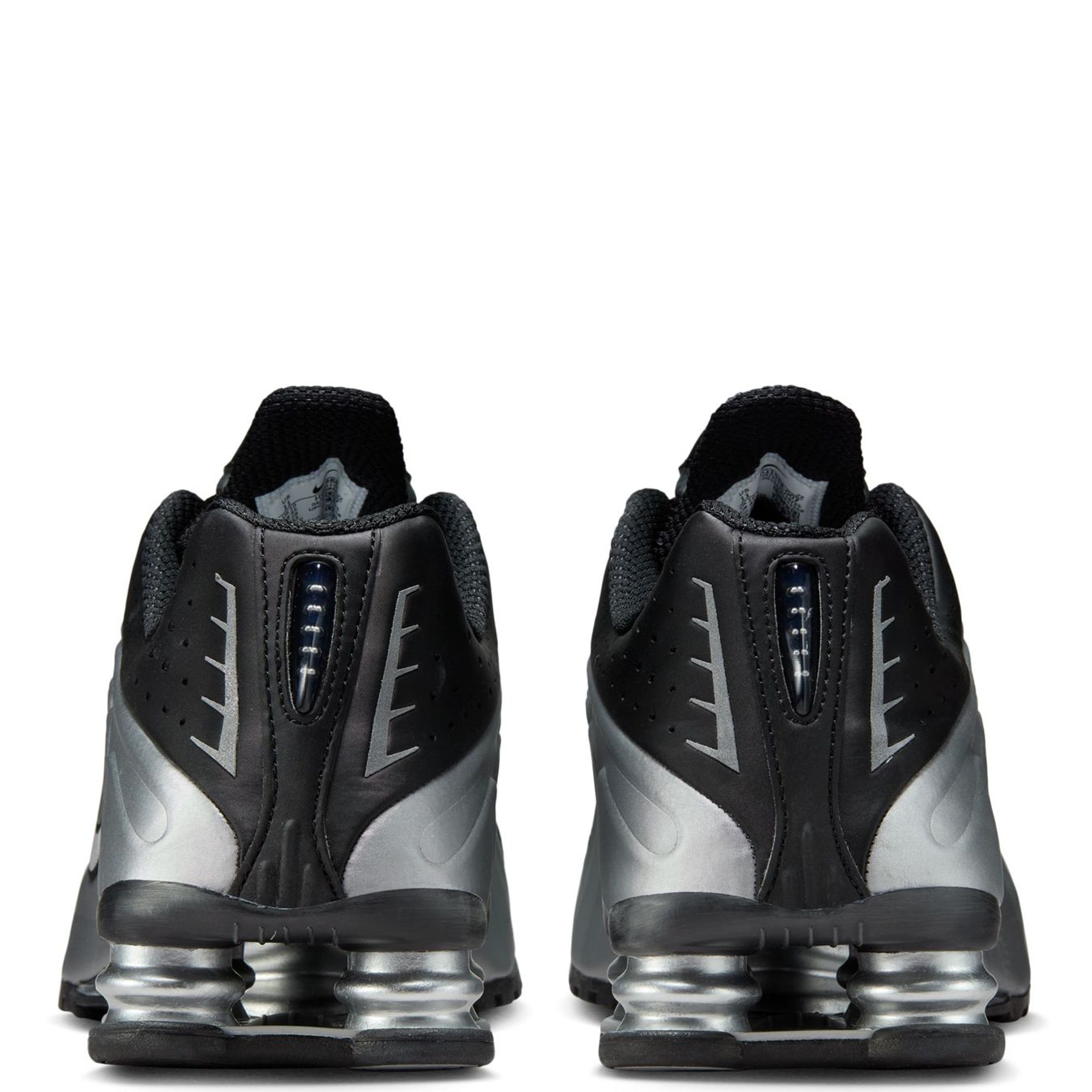 靴 Nike Shox R4 Black llic Silver 28.5 Nike Shox R4 Black Metallic Silver Men's - 104265-045 - US