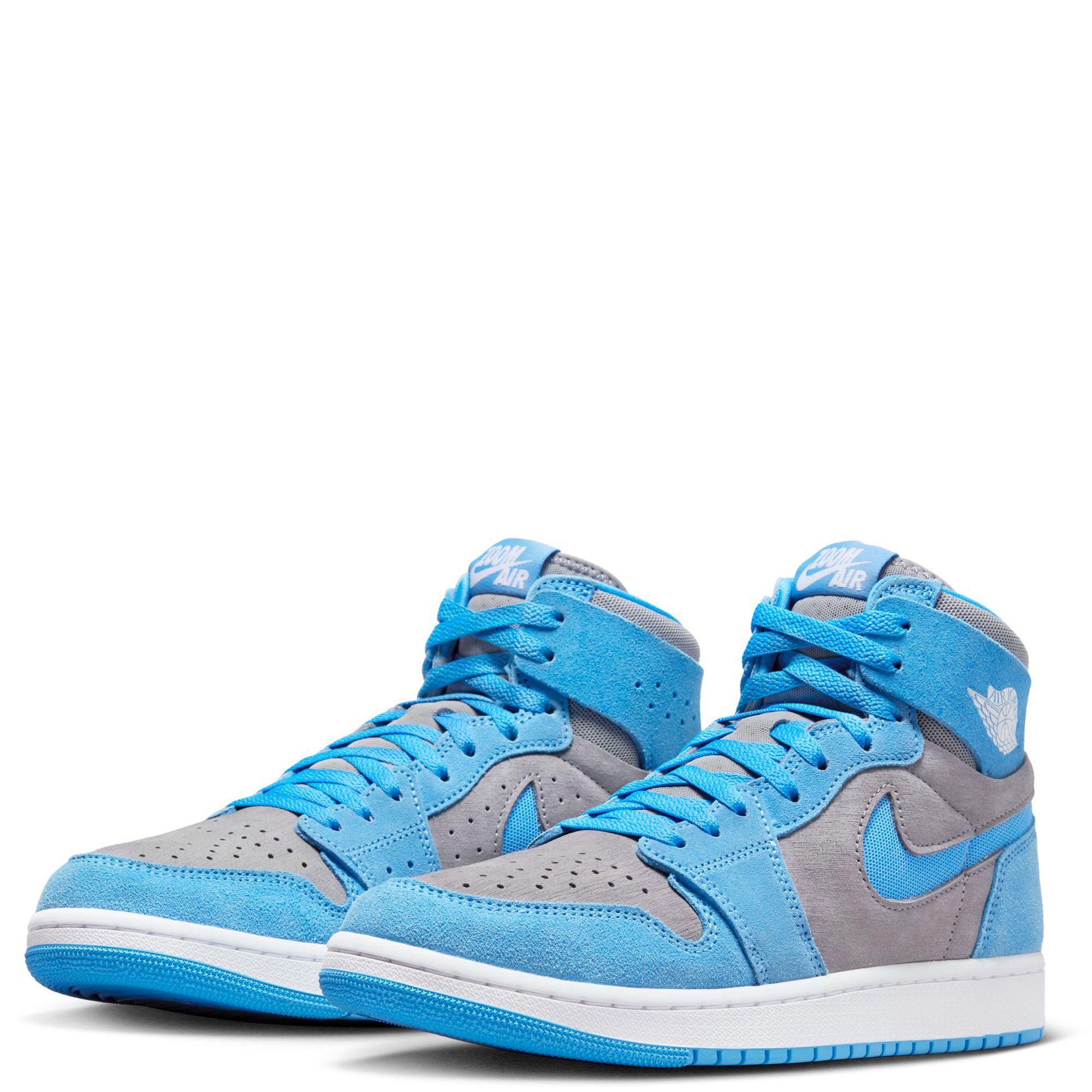 Jordan プラットフォームスニーカー ライトブルー Amazon.com | Jordan Mens Air 1 Zoom CMFT 2 