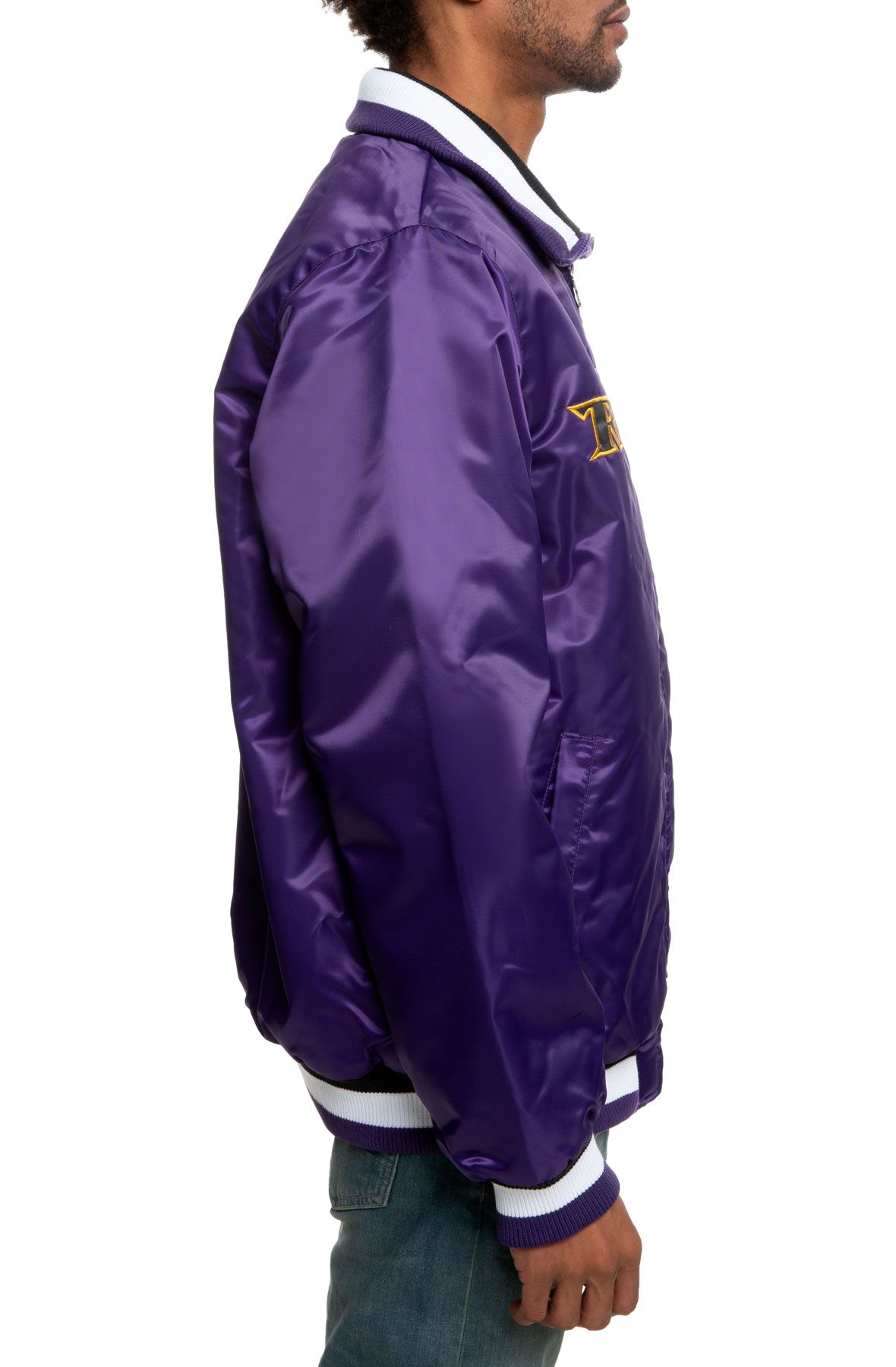 Varsity Jacket Purple/Heather Grey - 323.570