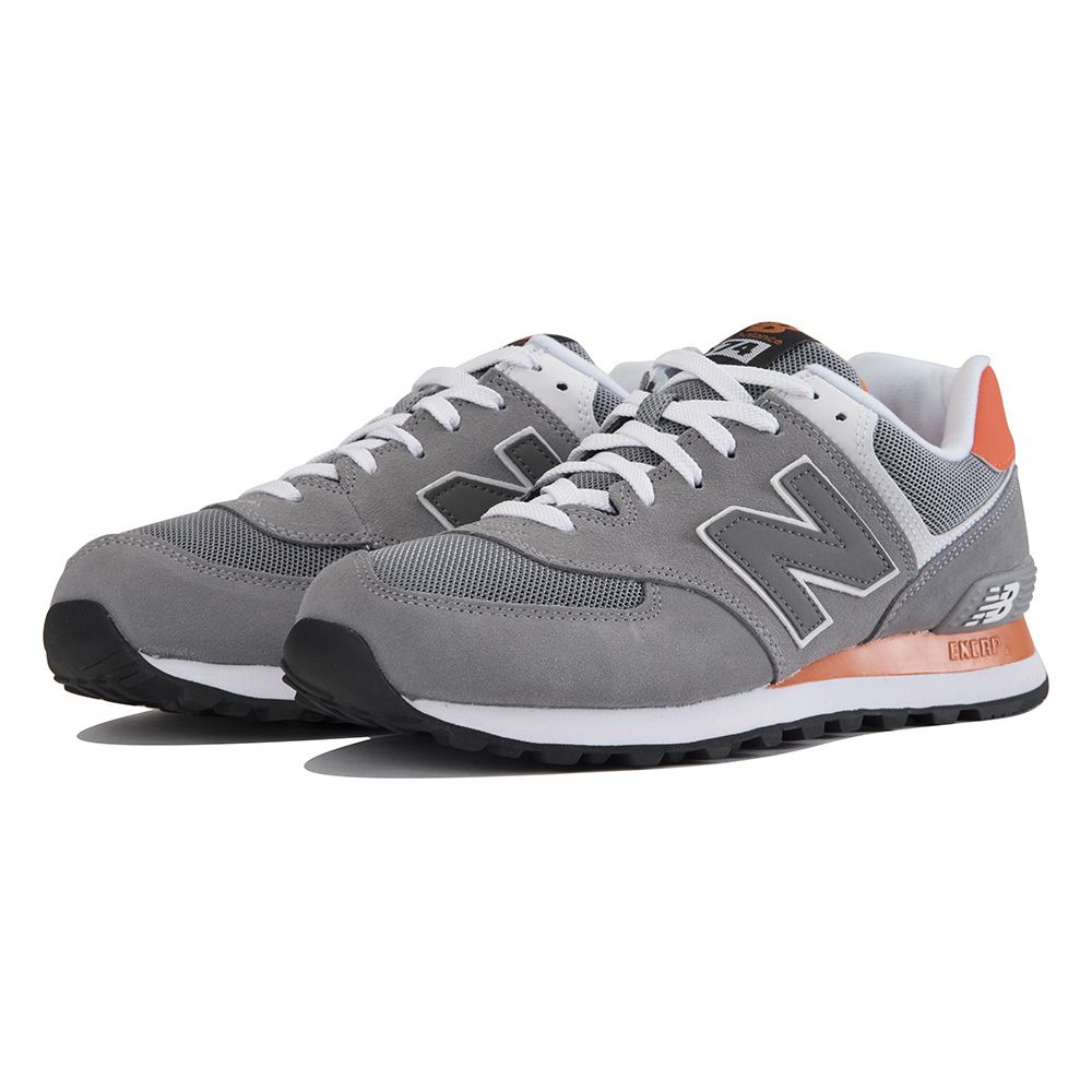 NEW BALANCE FOR MEN: 574 GREY SNEAKERS ML574CPL