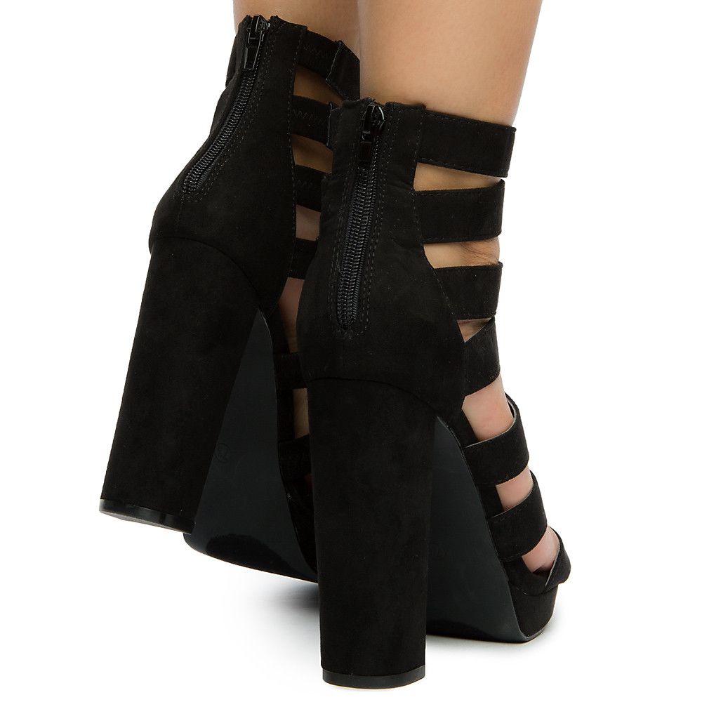 cardi low heel wedges