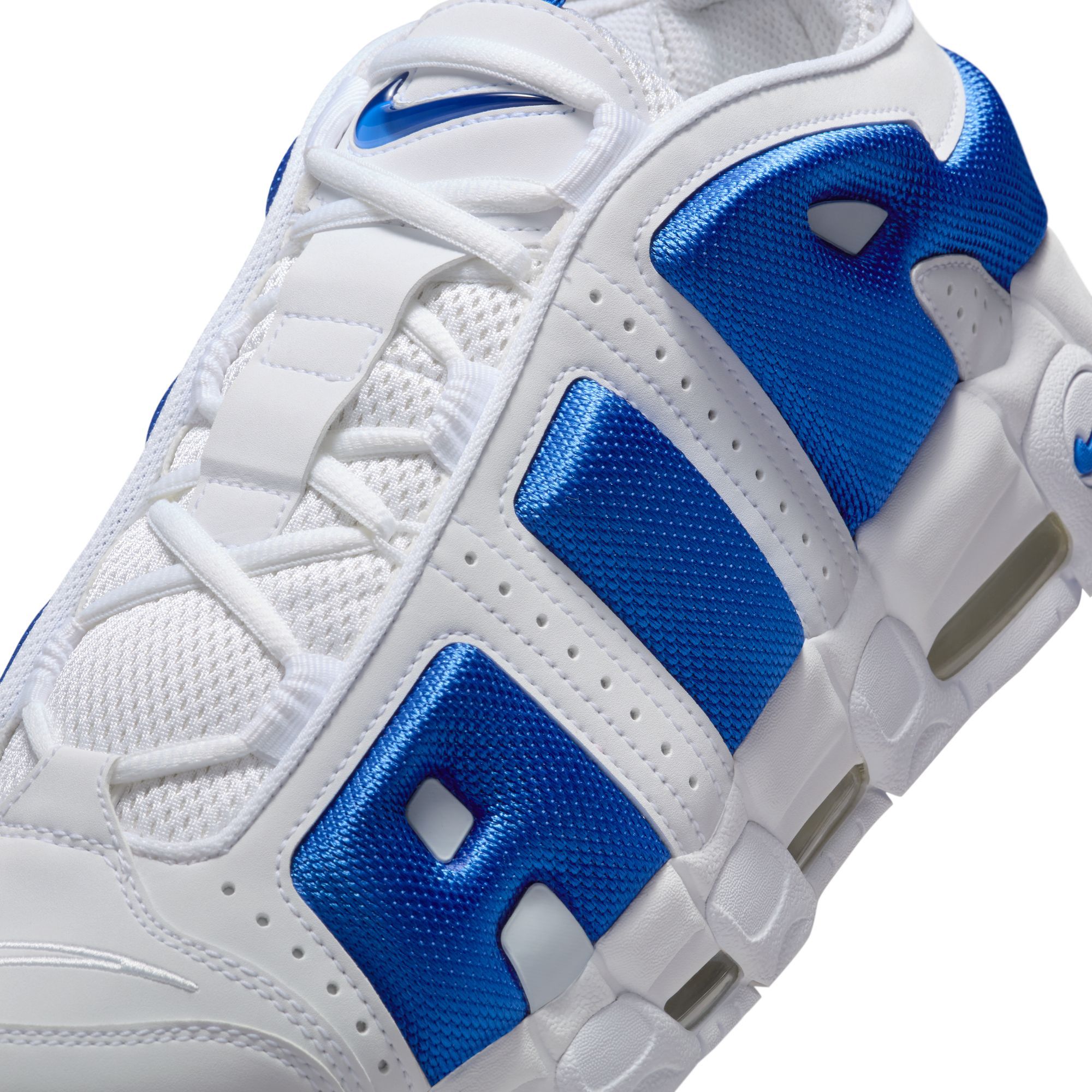 ★人気★Nike★Air More Uptempo Low バッシュ FZ3055-101 Nike Air More Uptempo Low White Royal FZ3055-101 Men's Size