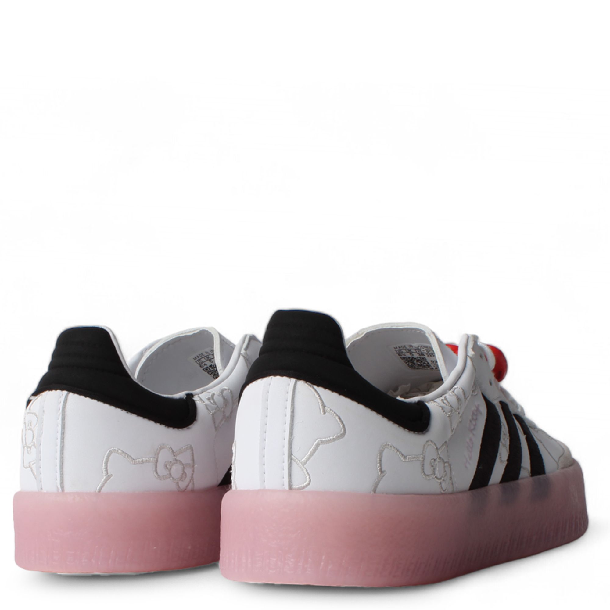 adidas gazelle silver green womens adidas Sambae Hello Kitty Shoe White/Black