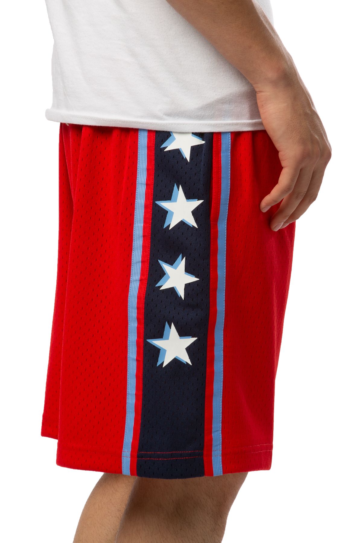 MITCHELL AND NESS Team USA 1996 Swingman Shorts SMSHSB19103