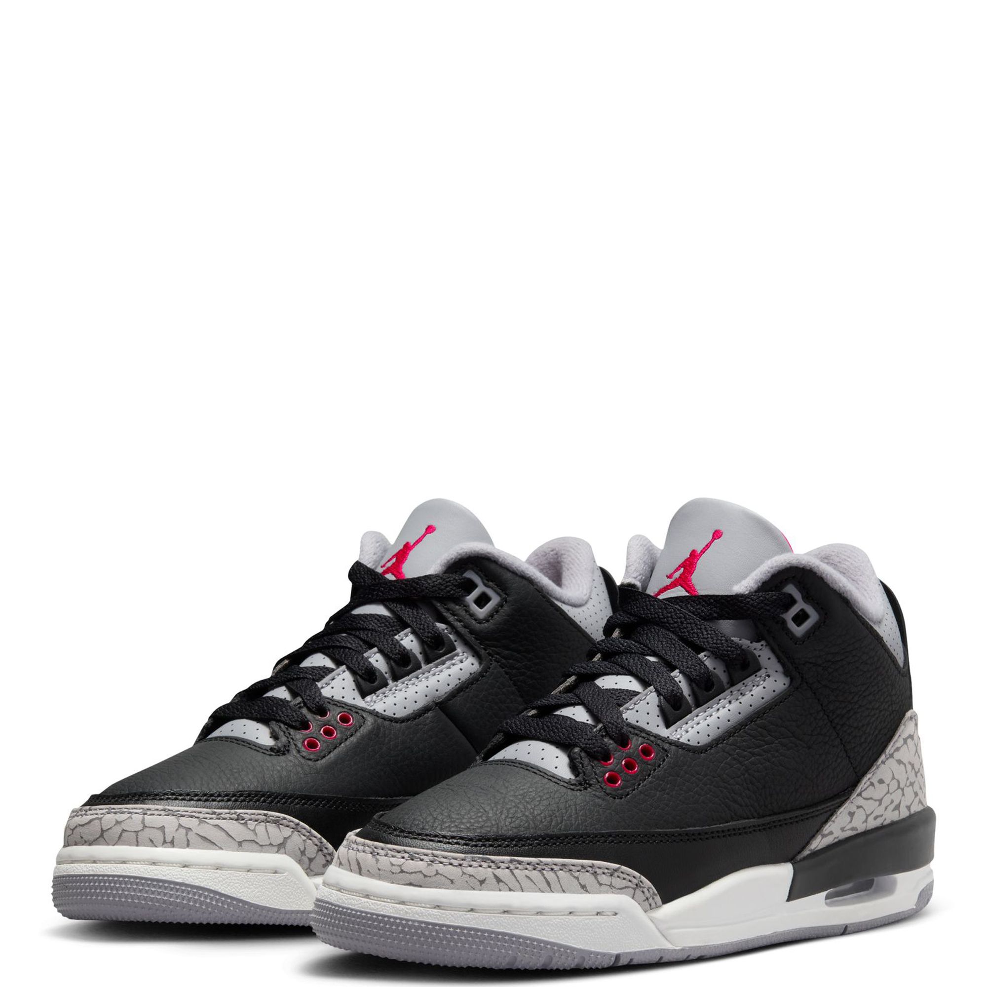 JORDAN Grade School Air 3 Retro Black Cement DM0967 010 Shiekh