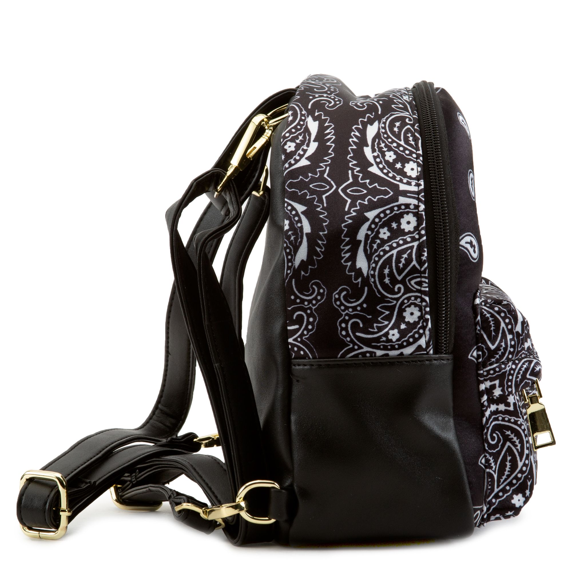 MATA GROUPS USA Paisley Mini Backpack MT-00009-BLKBAN - Shiekh