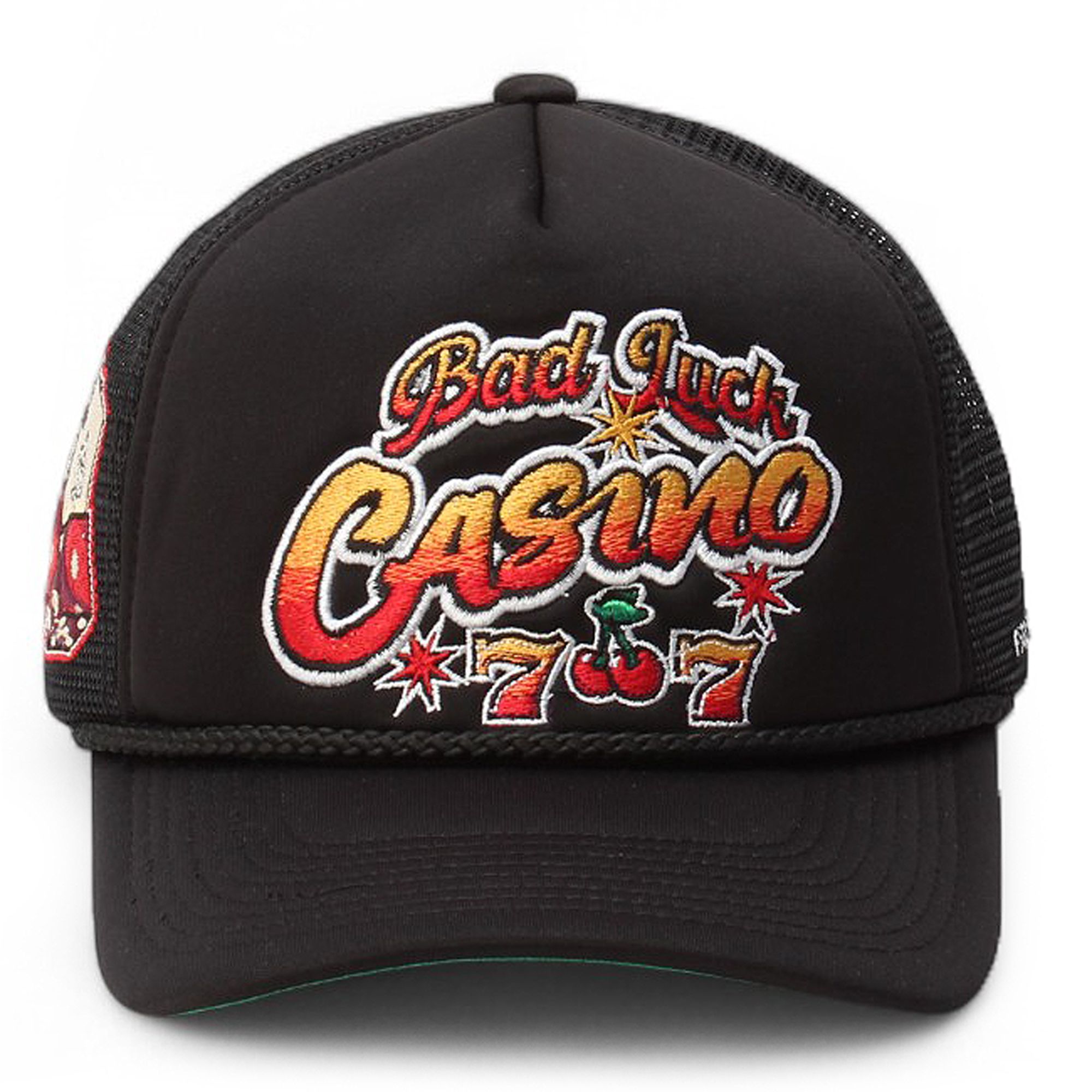 ★Wai Kei★ Pochaco Sticker Graphic Trucker Cap Black YKBE05 foam-trucker-hat-black-one-
