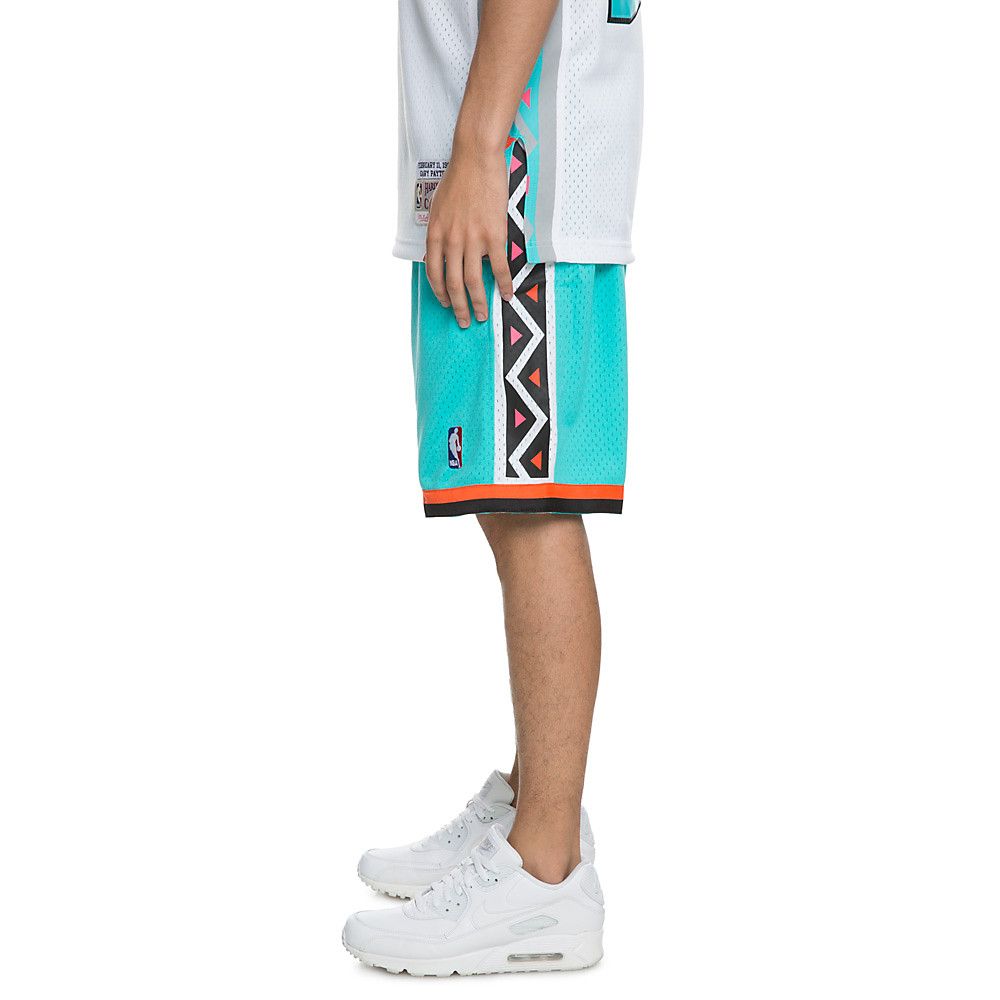 Men S All Star West Swingman Basketball Shorts Teal