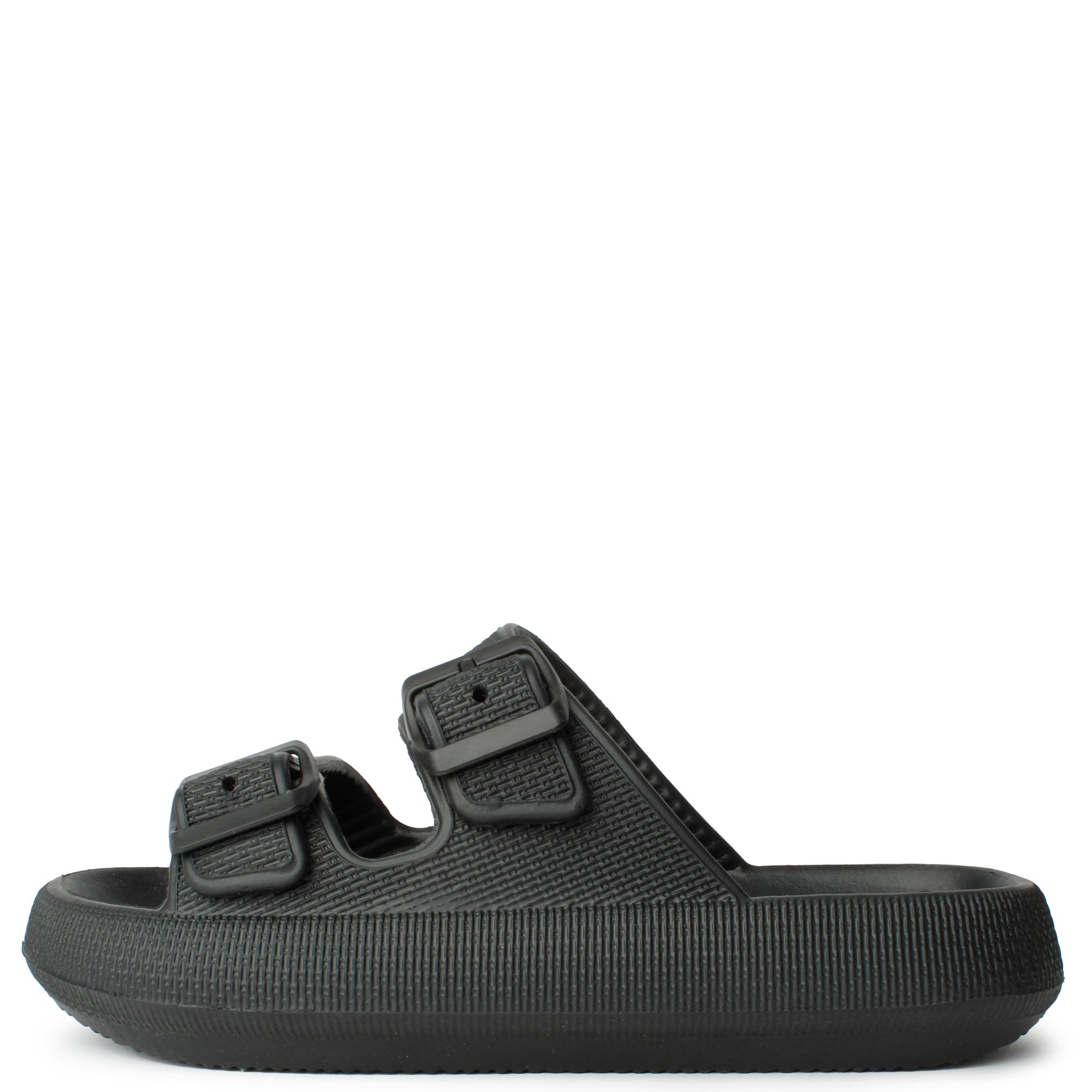 J P ORIGINAL Double Buckle Slide JPM ORGANIZE-16-BLKEVA - Shiekh