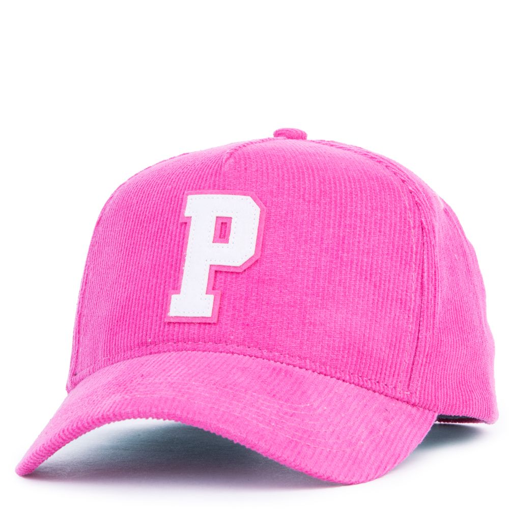 Pink dolphin corduroy hat sales