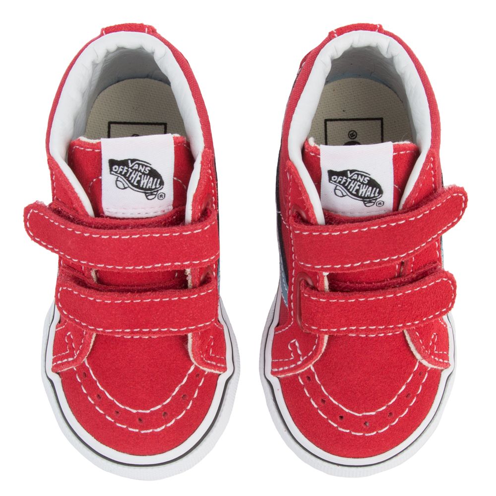 toddler all red vans