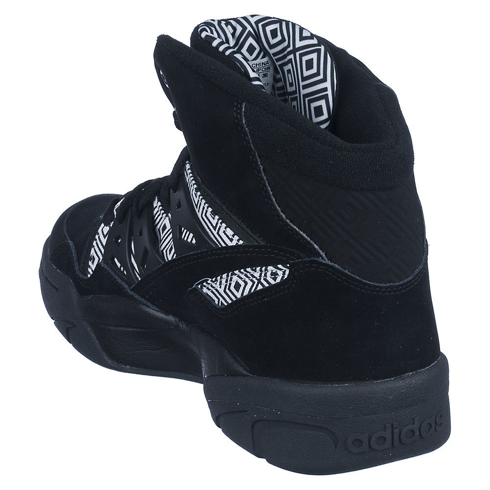 adidas Mutombo 2 Originals Basketball Shoe Cblack/Cblack/Cburgu