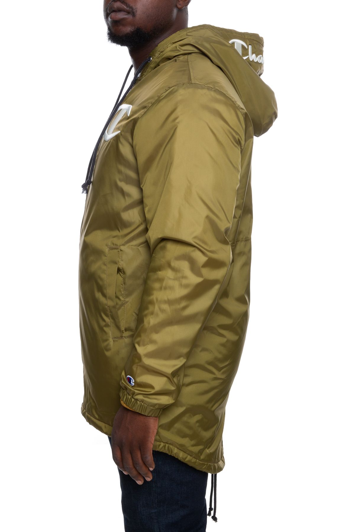 CHAMPION Sherpa-Lined Stadium Jacket V3764550278-GLD - Shiekh