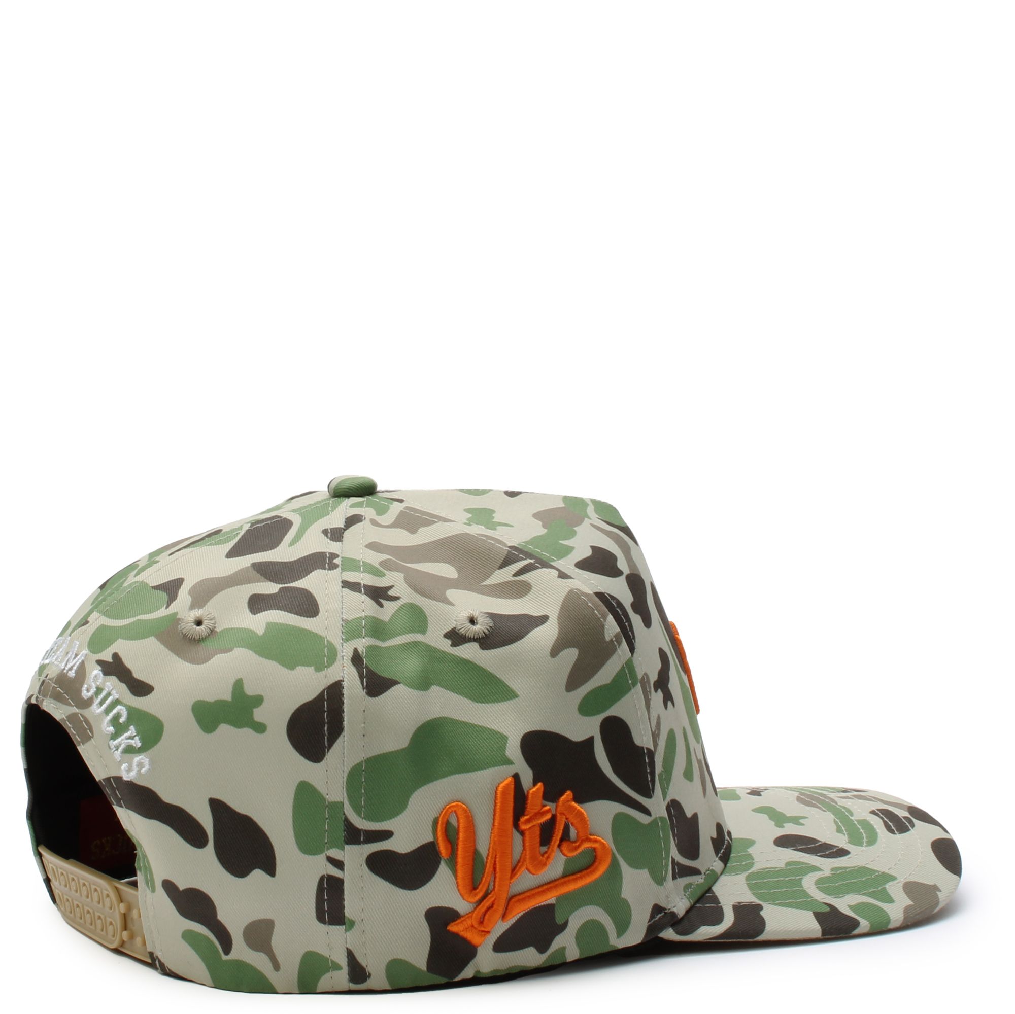 YOUR TEAM SUCKS Bait and Tackle Trucker Hat YTS893-CAMO - Shiekh
