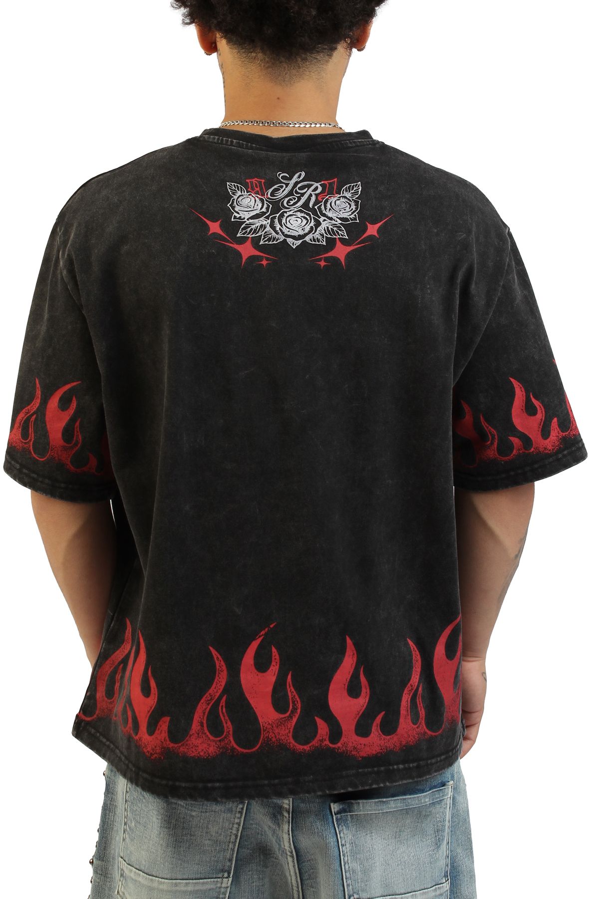 SMOKE RISE Noble Steed T-Shirt KT26S488SK-BLK - Shiekh