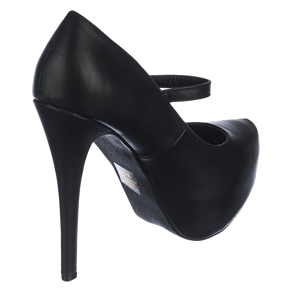 Women's High Heel Dress Shoe Anvil-S Black