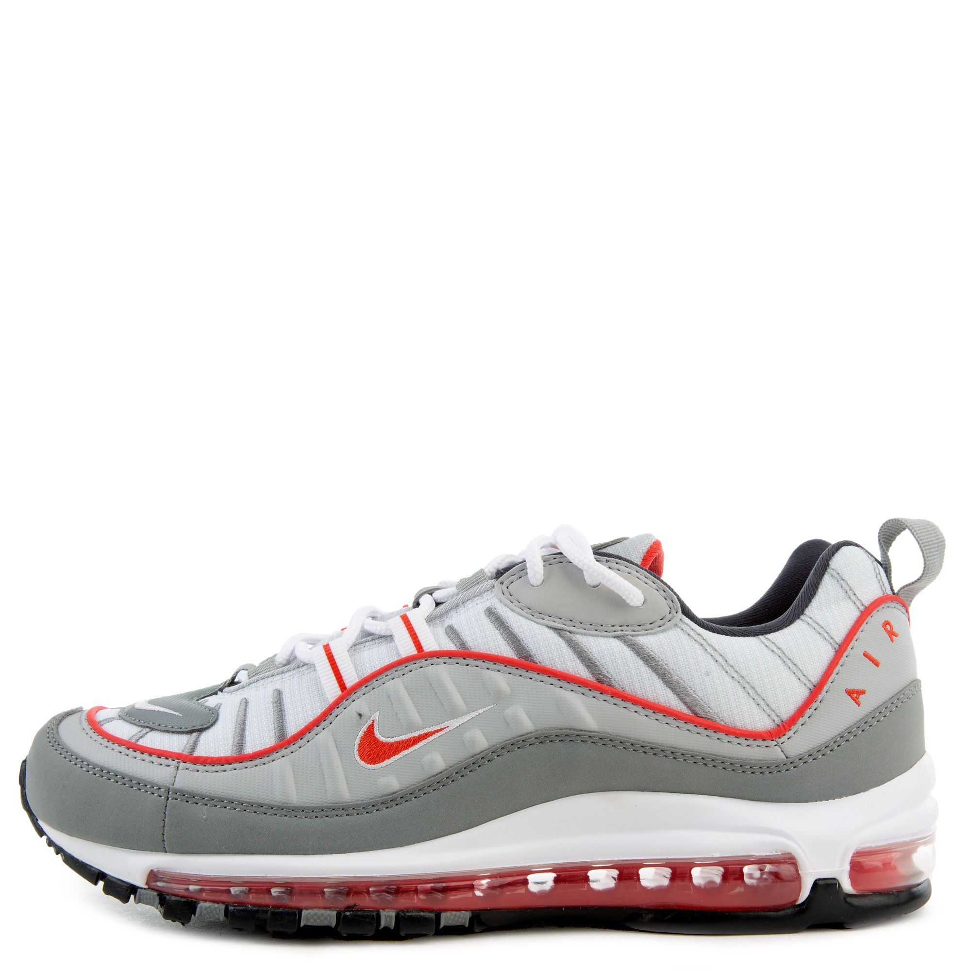 Air Max 98 Particle Grey/Track Red-Iron 