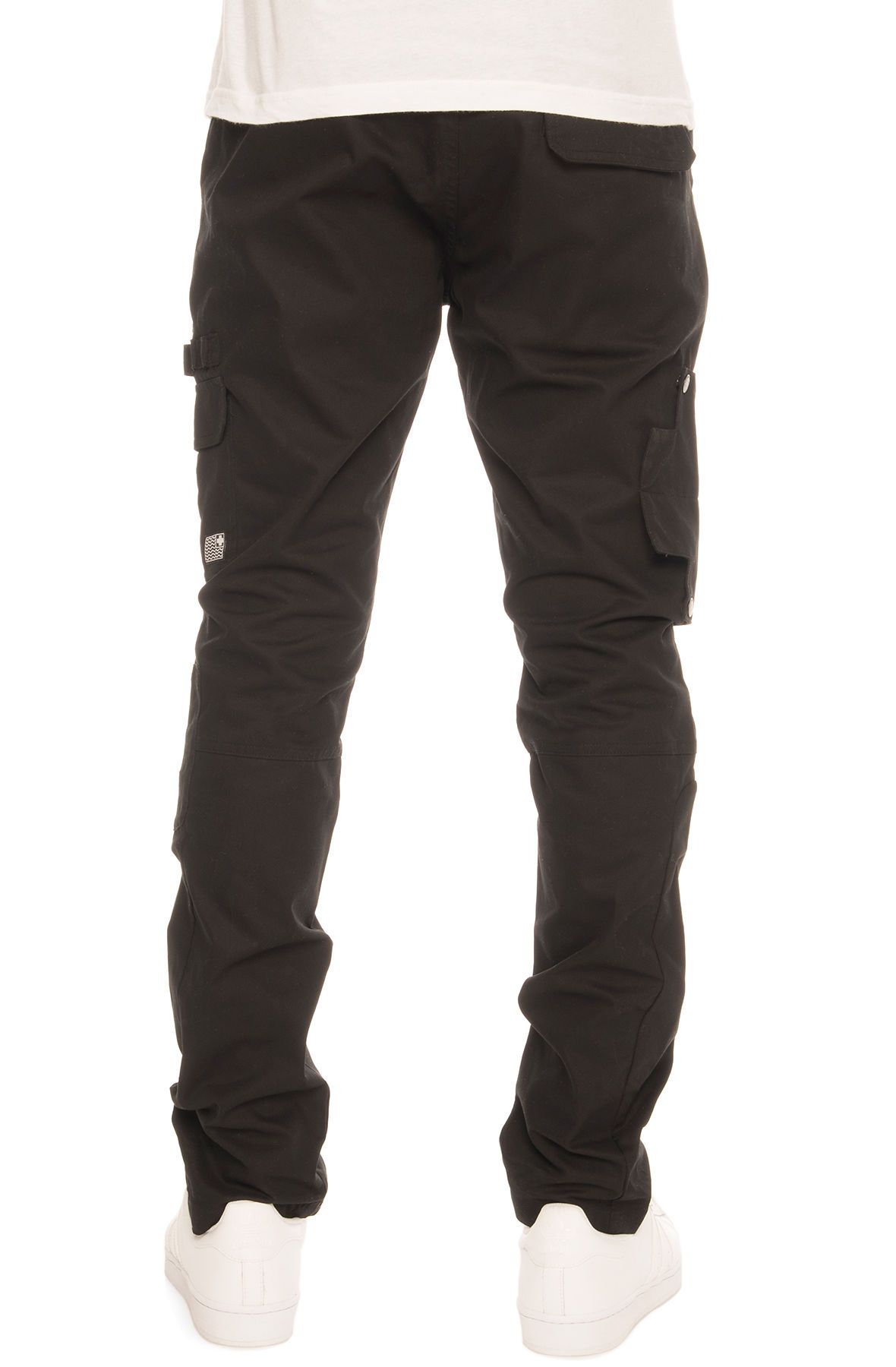 PINK DOLPHIN The Tactical Twill Pants in AF21601TAPBL-BLK - Shiekh