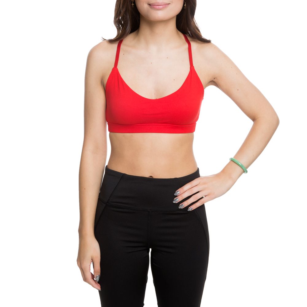JUICY COUTURE SPORT SPORTS BRA 0015-616 RED - Shiekh