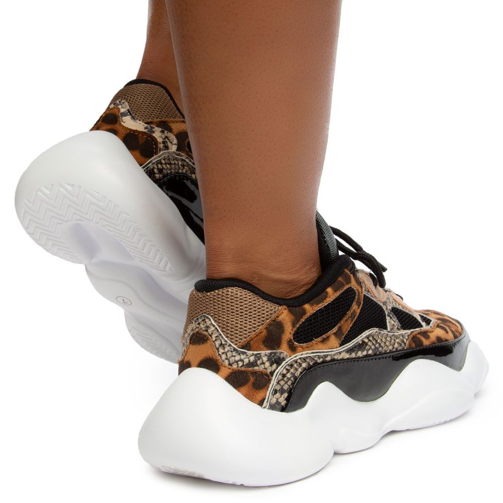 animal print sneakers