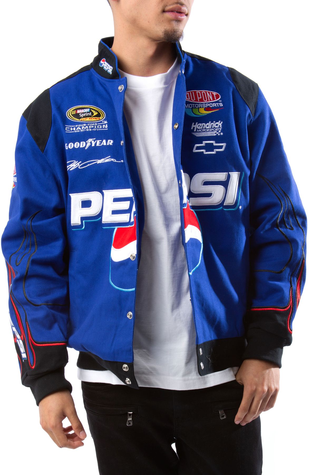 Vintage Jeff Gordon Pepsi Racing Fritos Racing Jacket Sz M | lupon.gov.ph