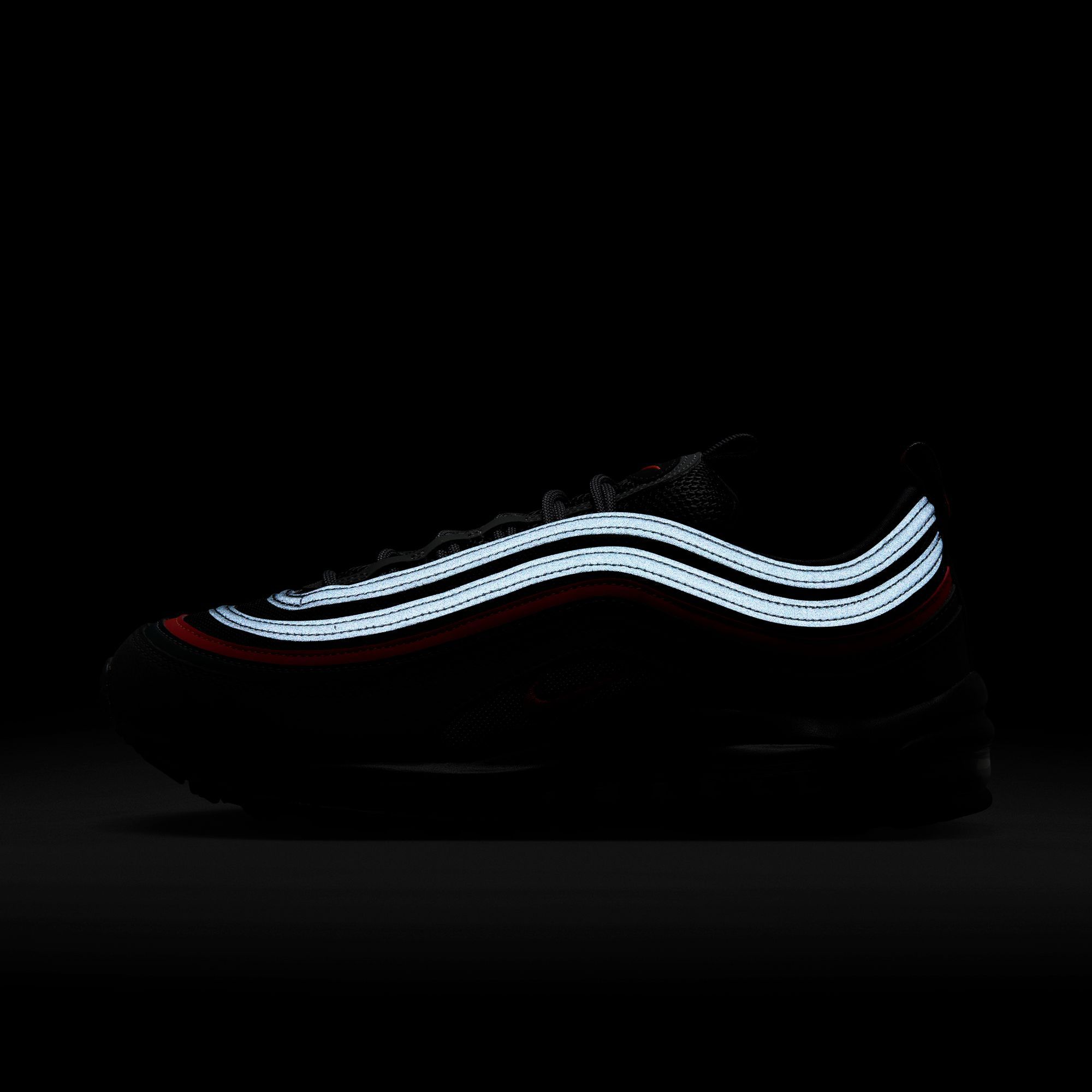 Sz 6.5 Mens / 8 WMNS Nike Air Max 97 \'Black Anthracite Picante\' 921826-018 Shoes Sz 6.5 Mens / 8 WMNS Nike Air Max 97  main image 3