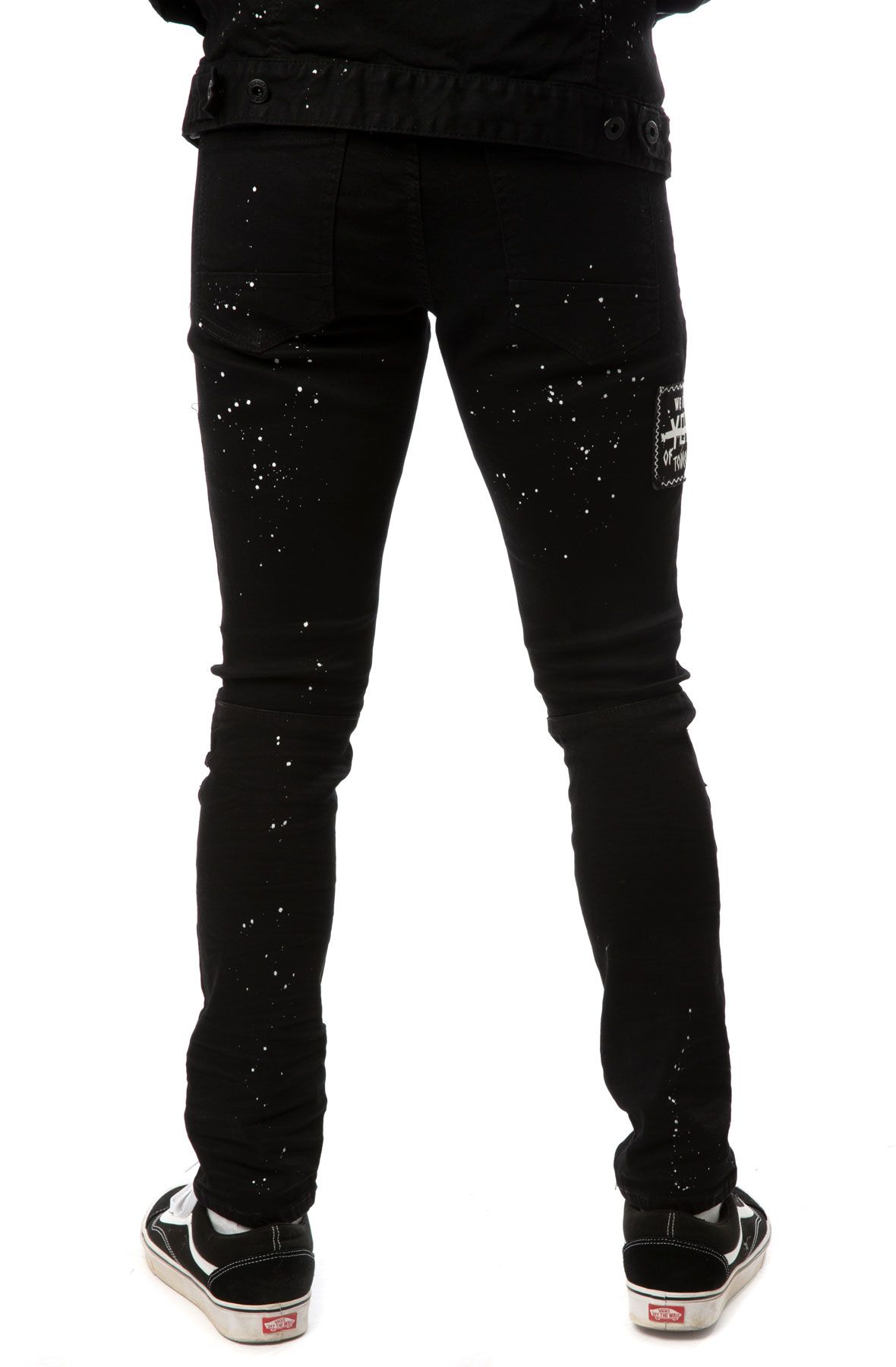 SMOKE RISE Thrash Jeans JP-20928BLK - Shiekh
