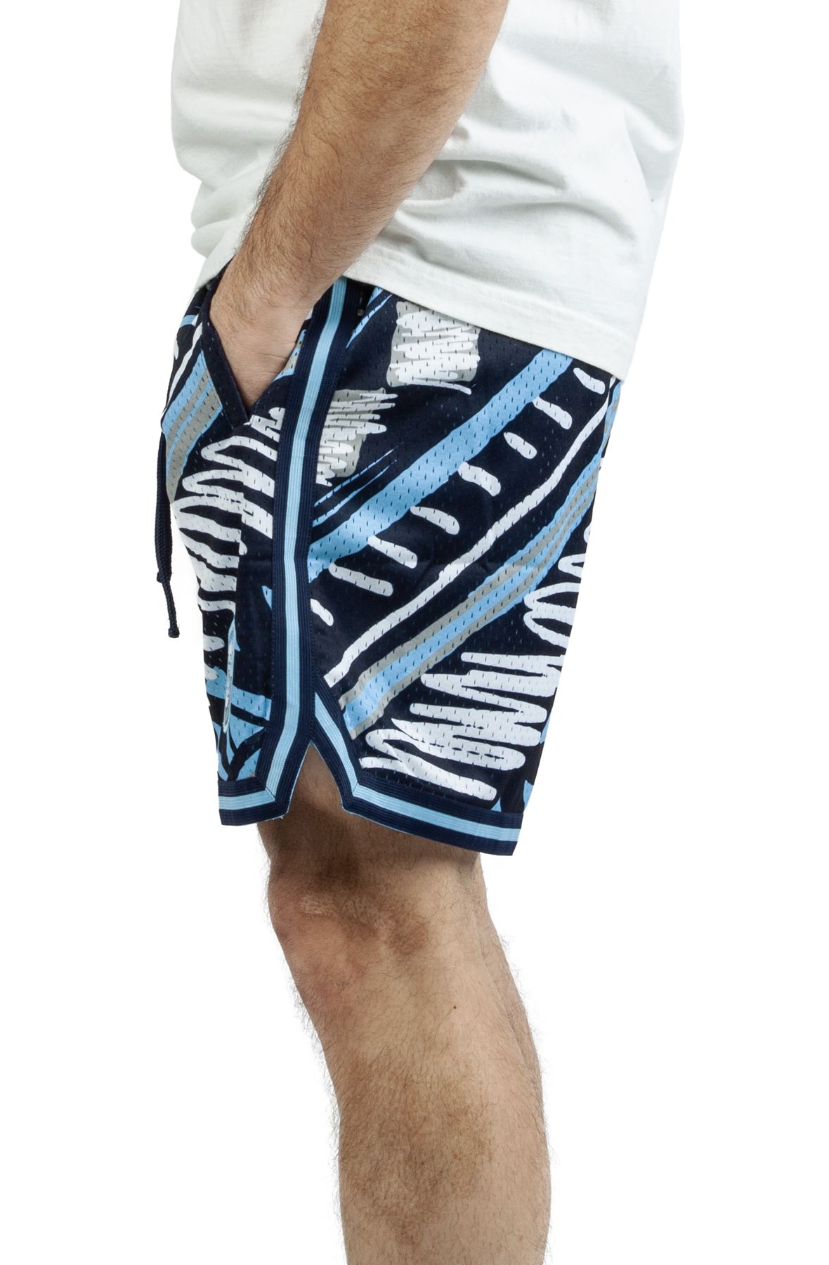 MITCHELL AND NESS Branded Game Day North Carolina Mesh Shorts