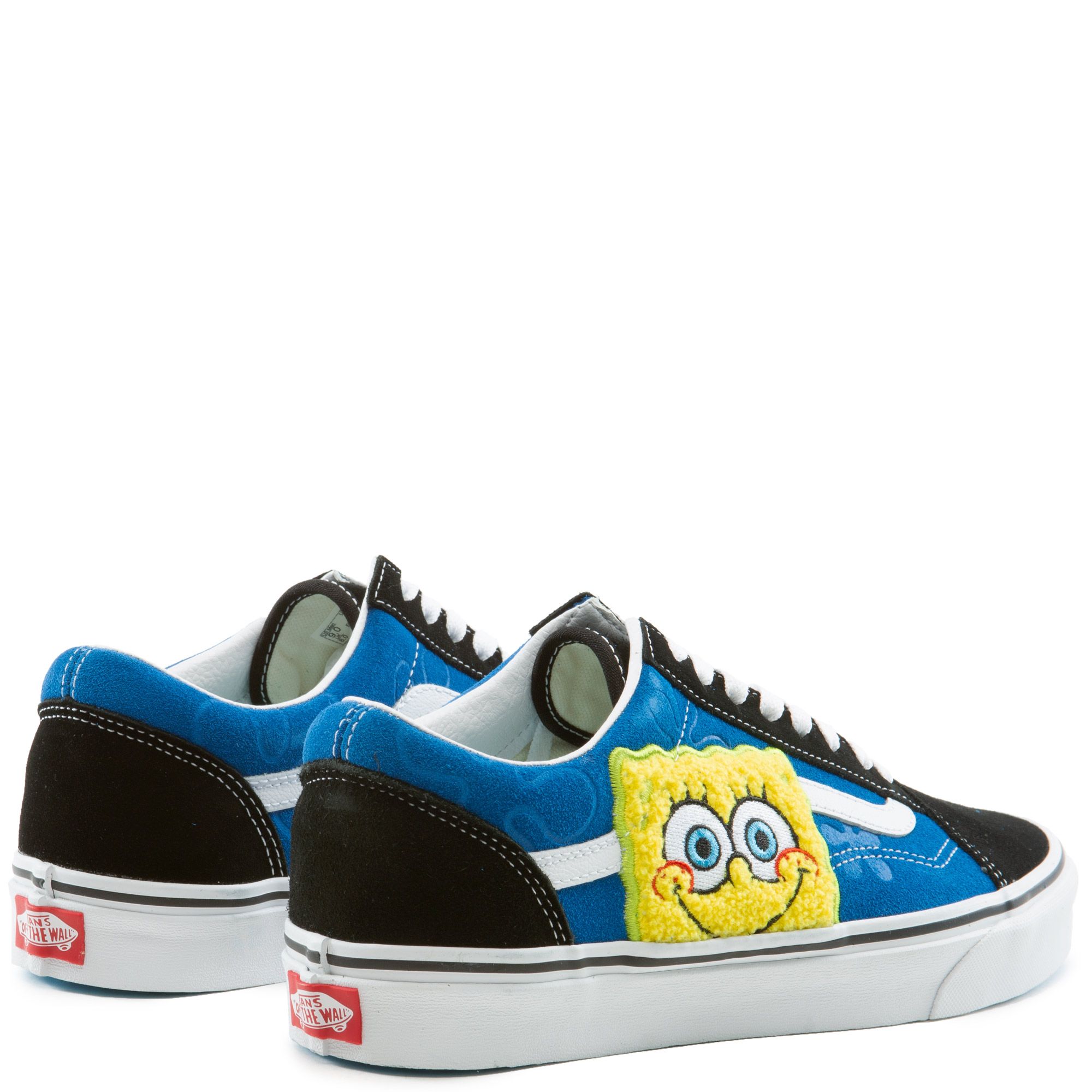 Vans Old Skool Spongebob VN0A38G19XD1 Unisex Black/Blue Skate Shoes HS3851  (10) 