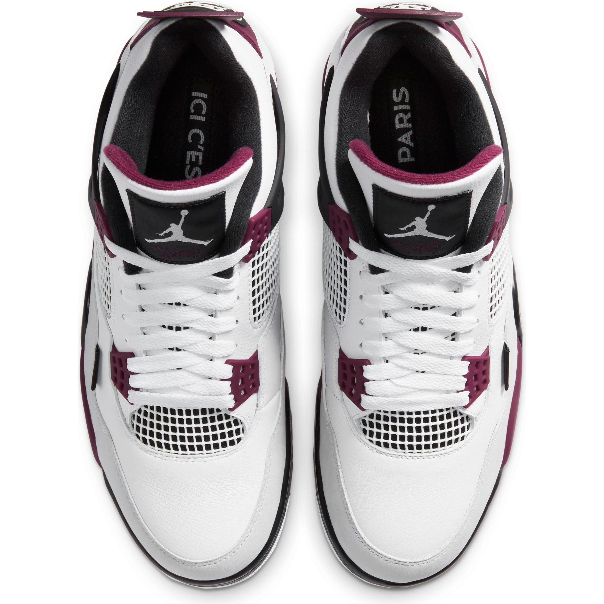 jordan 4 white bordeaux