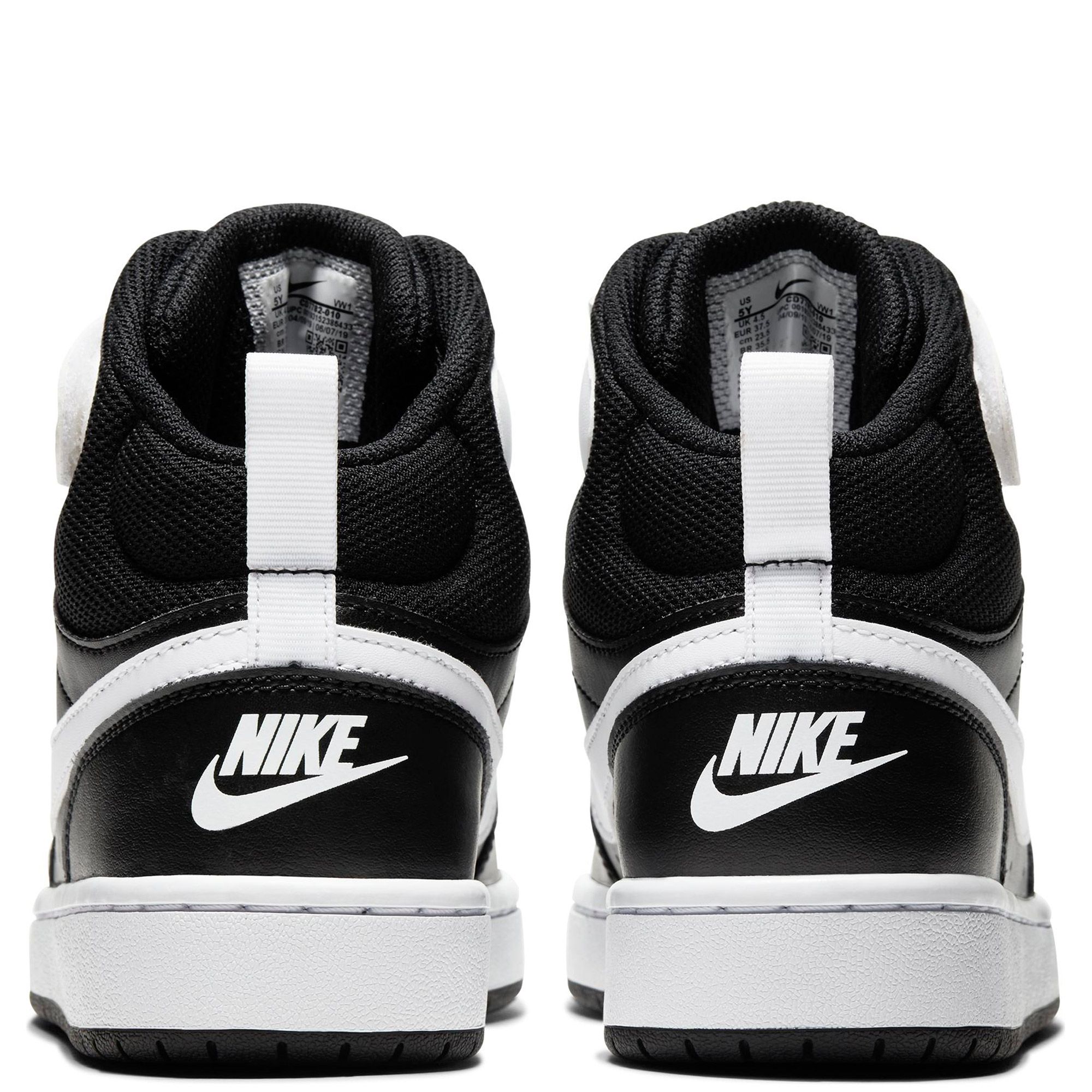 NIKE (GS) Court Borough Mid 2 CD7782 010 - Shiekh