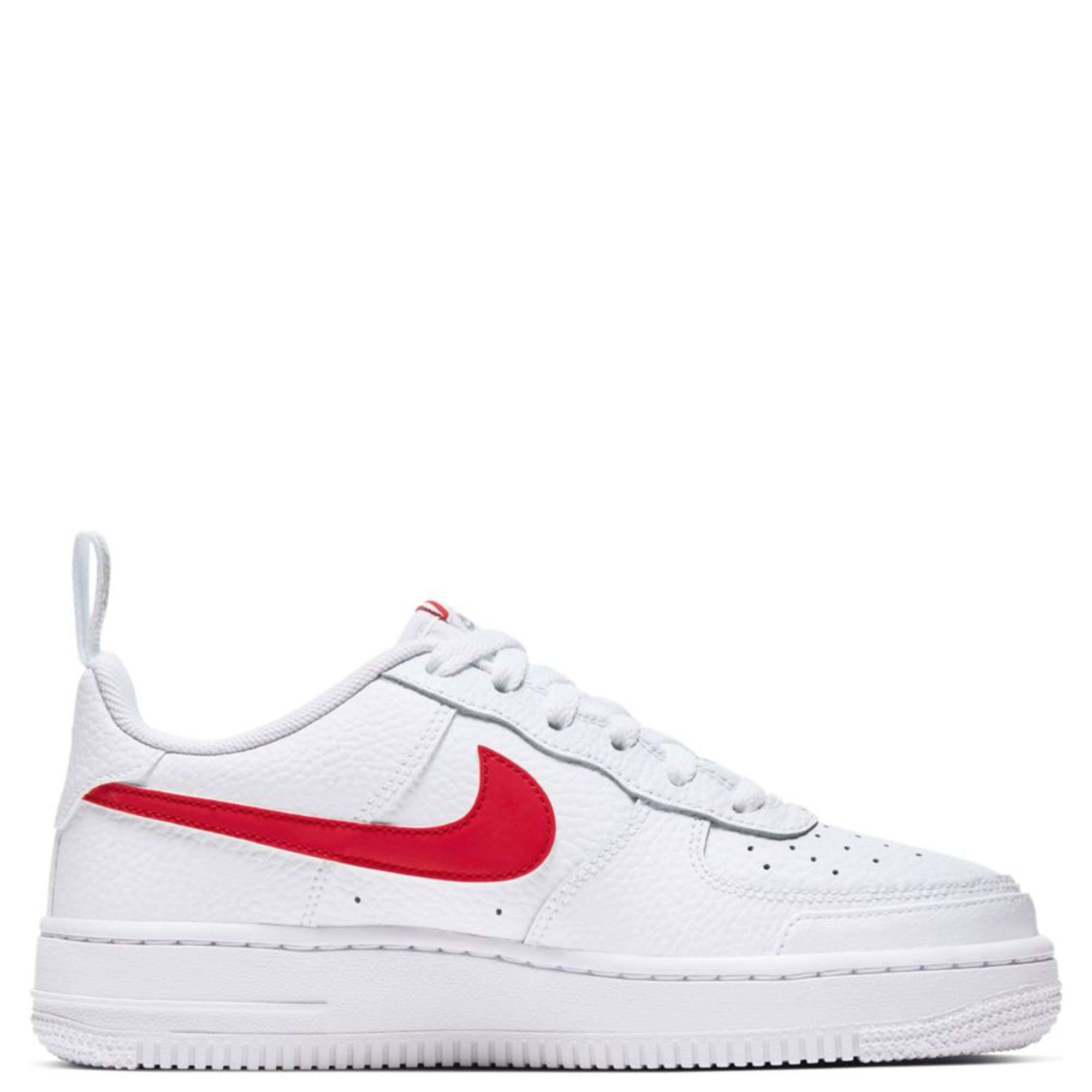 GS) Nike Air Force 1 'White University Red Swoosh' CZ4203-100