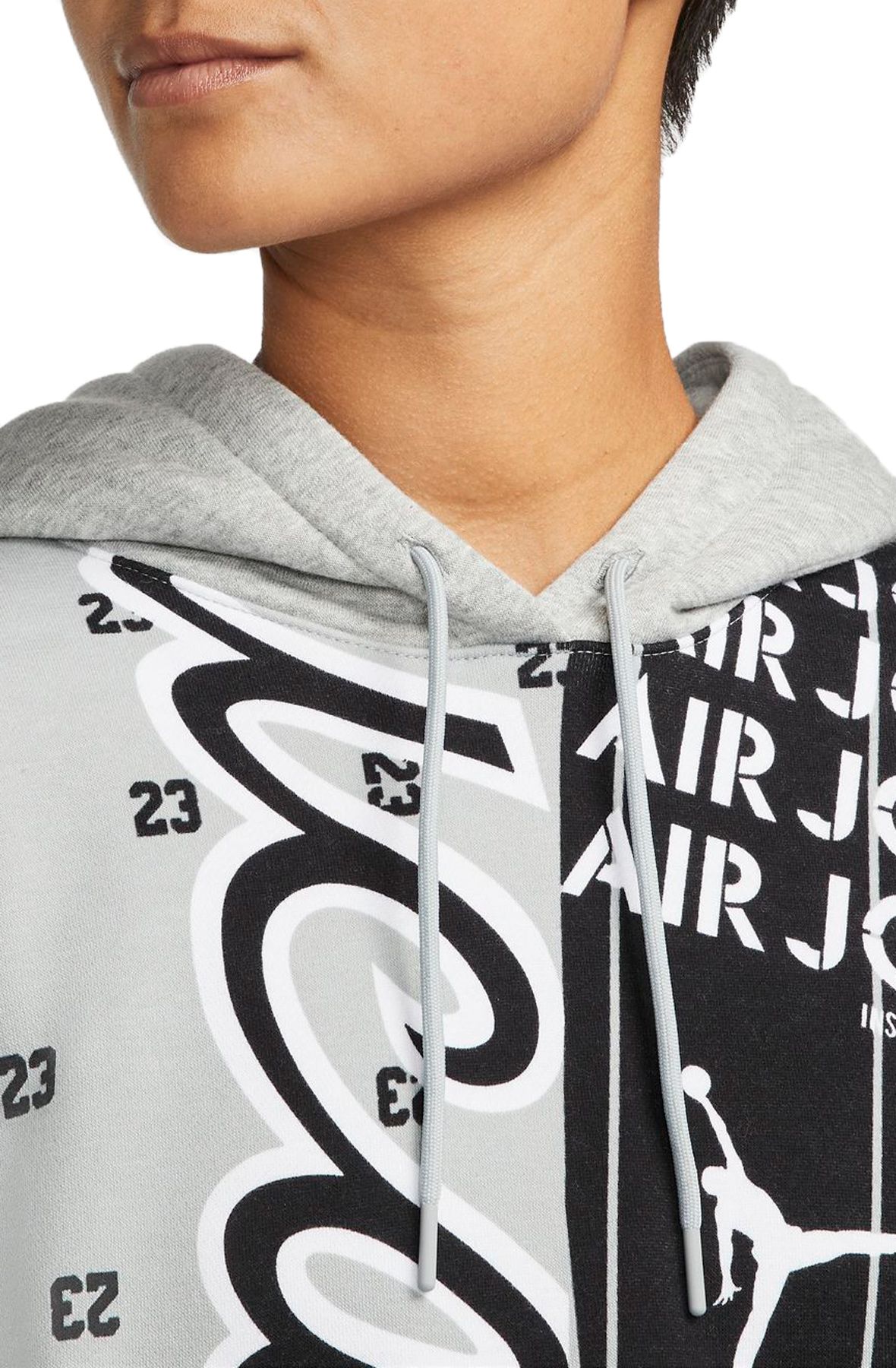 Hooded sweatshirt Jordan M J PSG FLEECE AOP HOODIE 